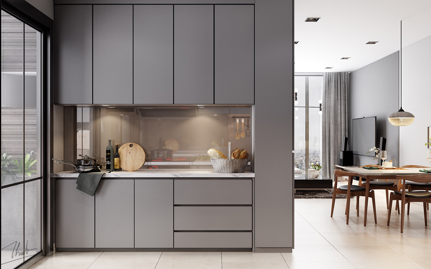 grey，renovation，Mr. Thao Nguyen，