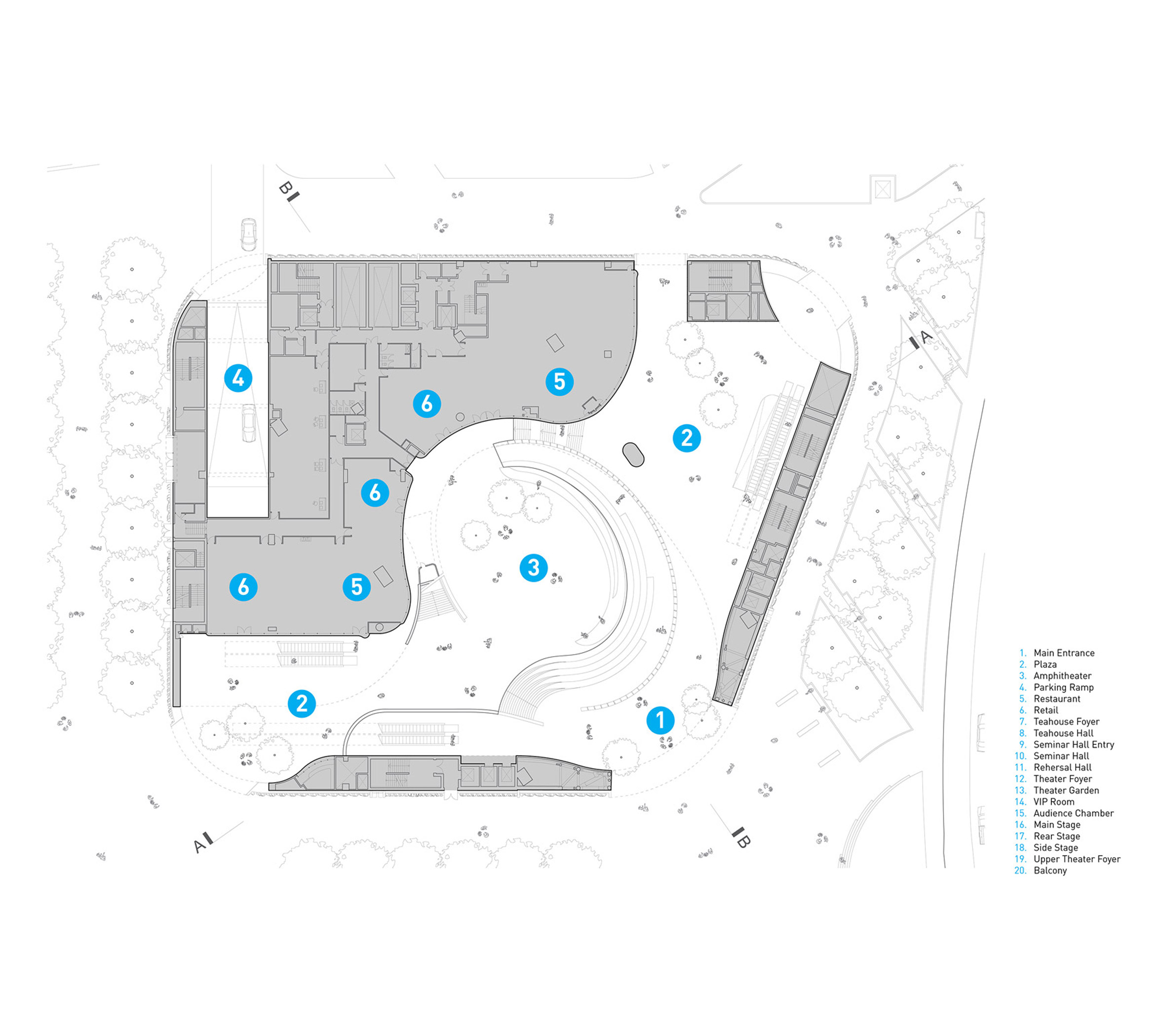 Aluminium，opera house，Revery Architecture，Hong Kong，Opera Center，