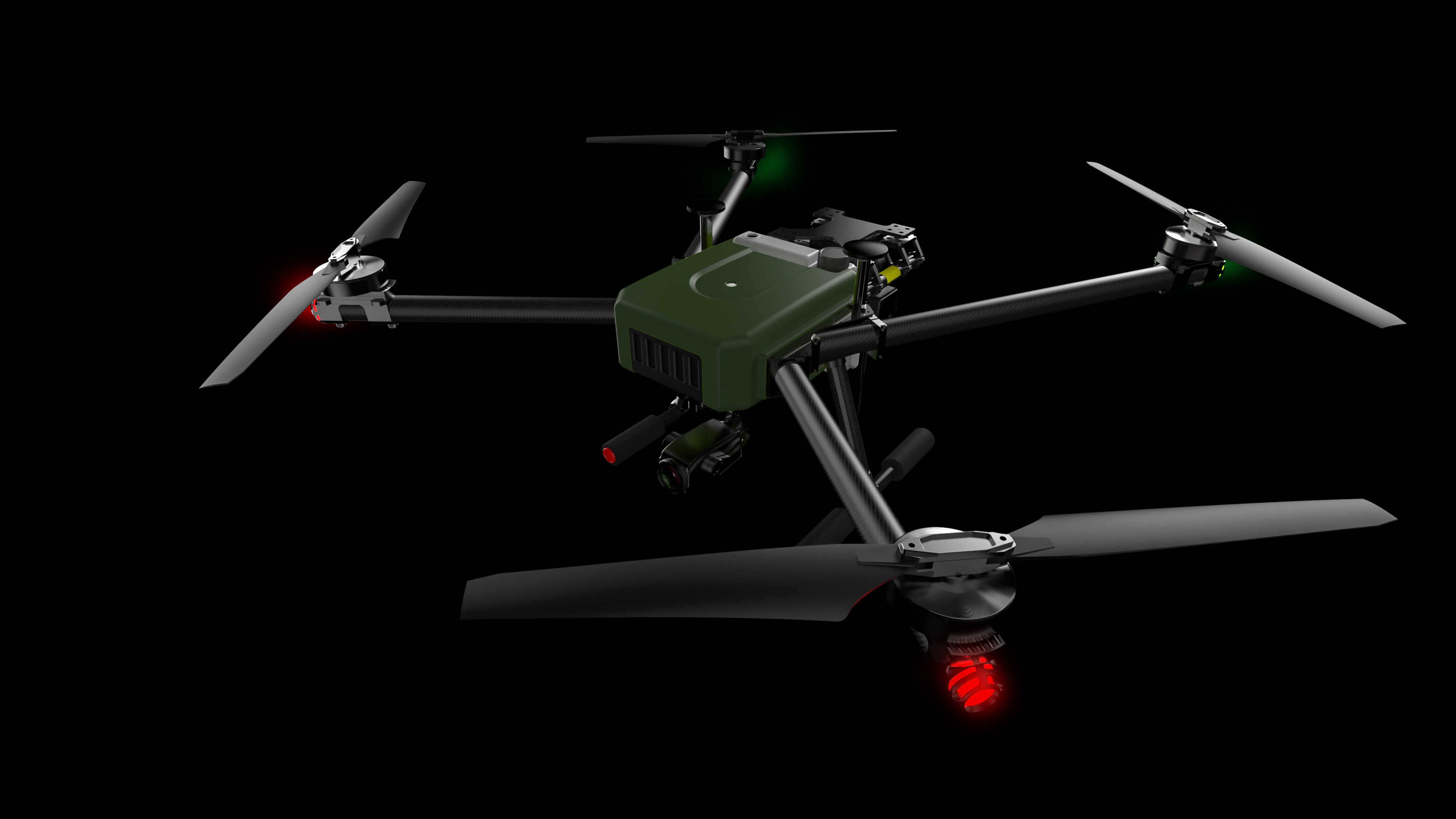 UAV，xuanran，keyshot，synthesis，