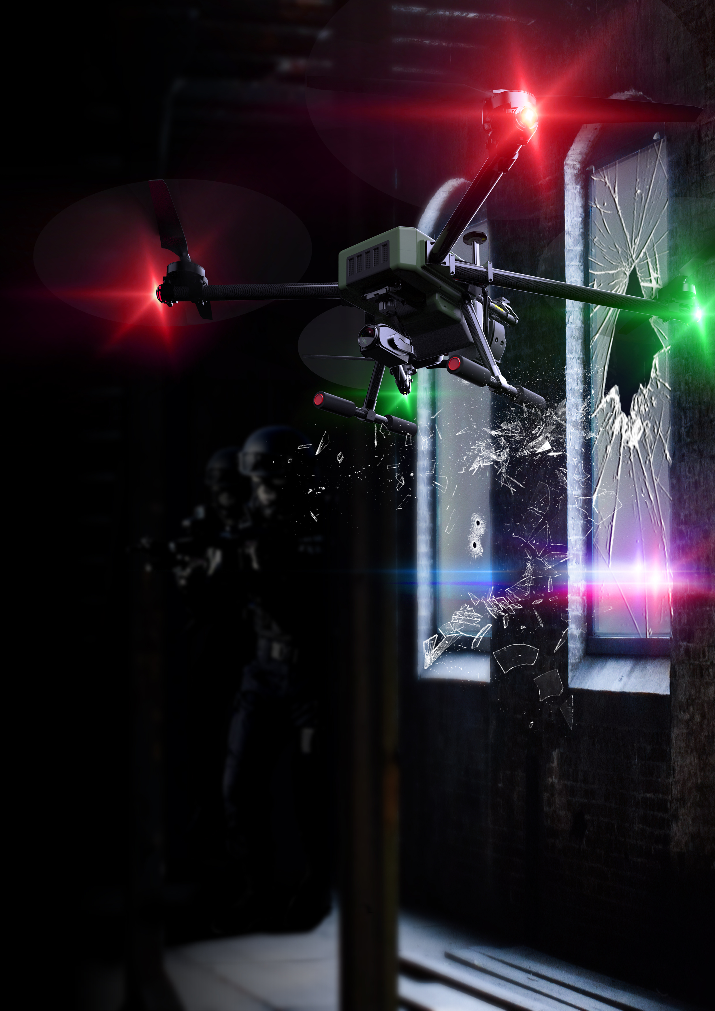 UAV，xuanran，keyshot，synthesis，