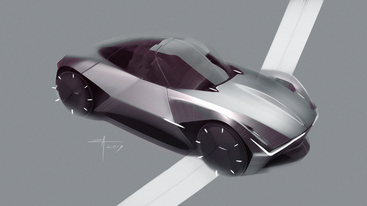 Hand drawn，automobile，vehicle，