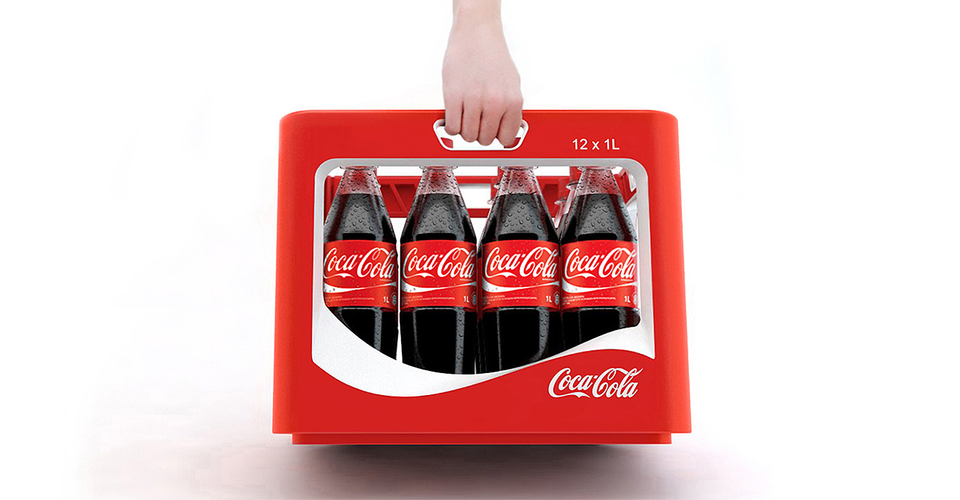Coca Cola，packing box，packing design，product design，