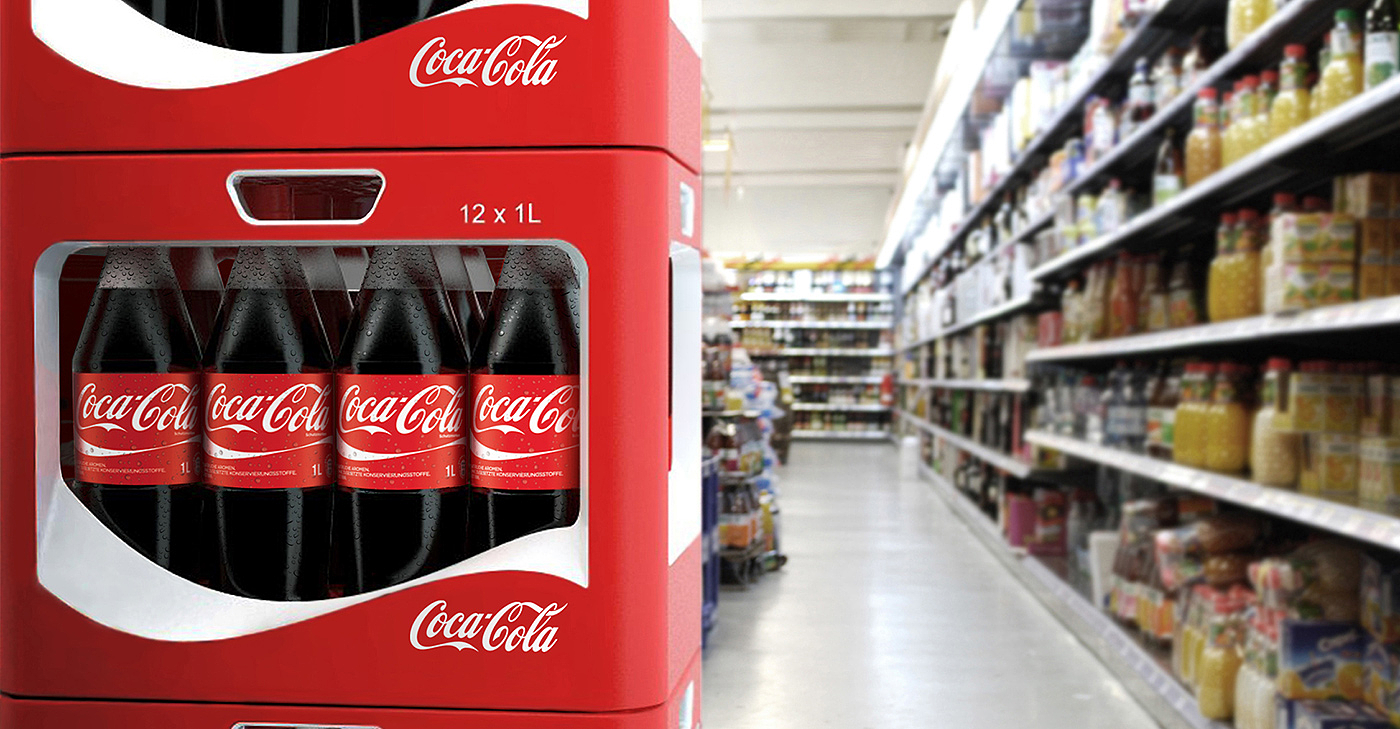 Coca Cola，packing box，packing design，product design，