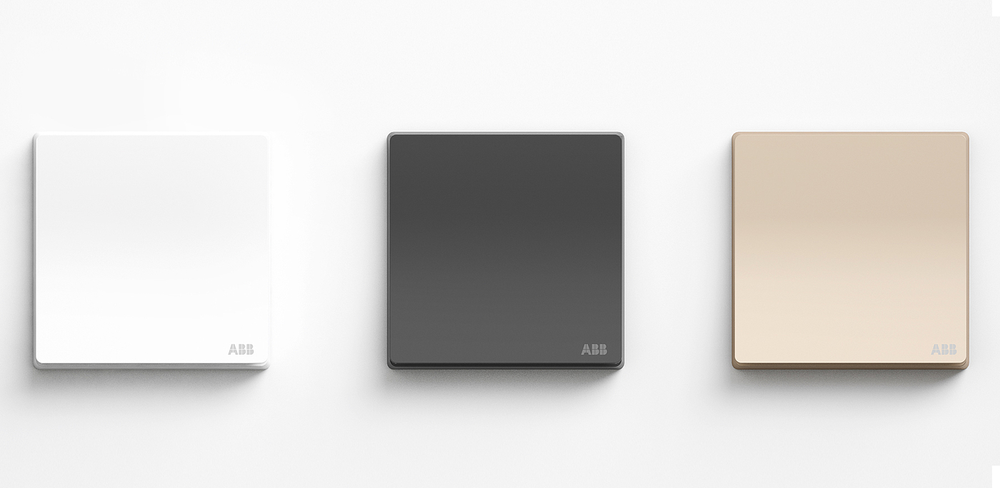industrial design，product design，switch，ABB，