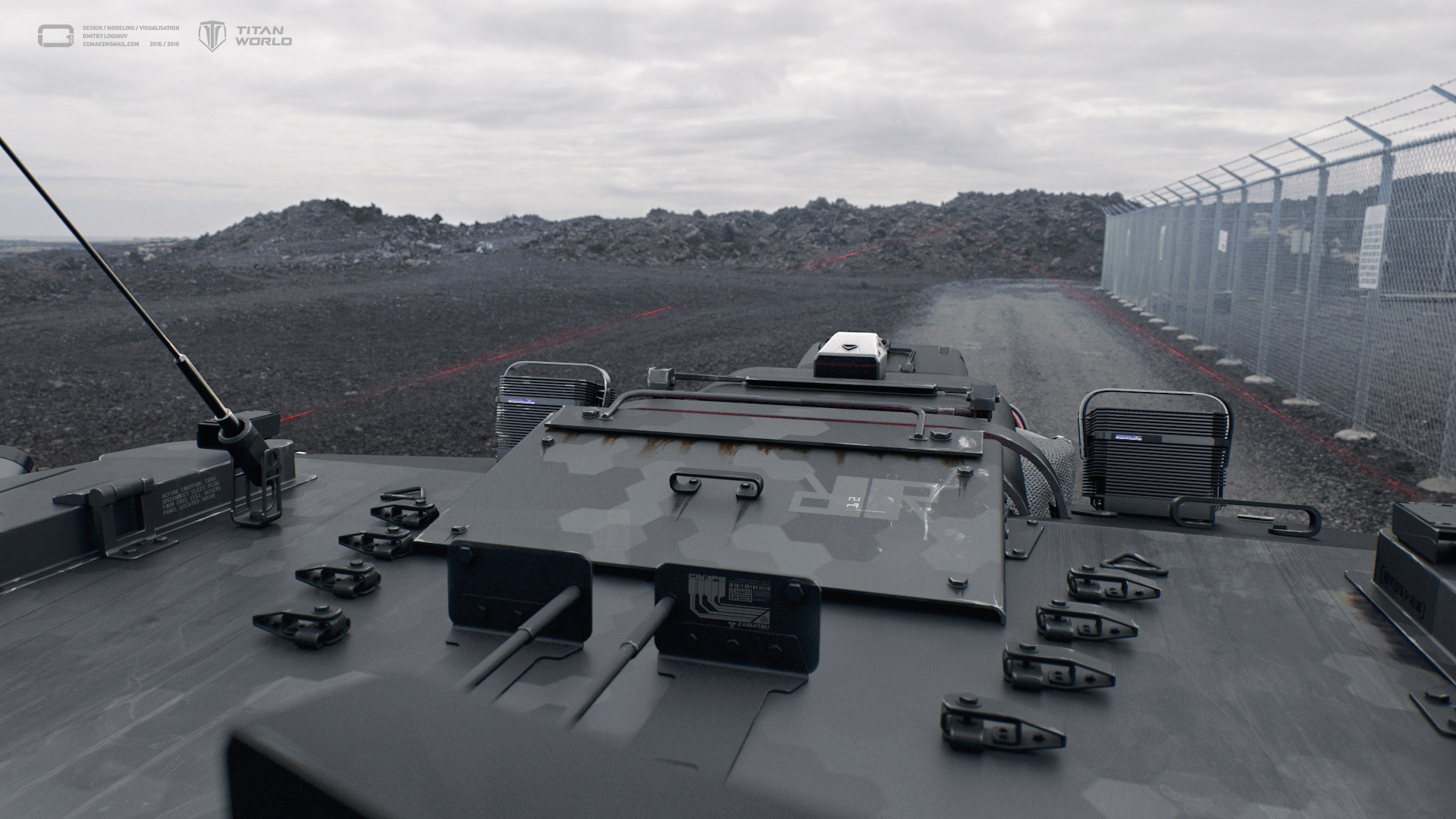 industrial design，conceptual design，arms，Tank，