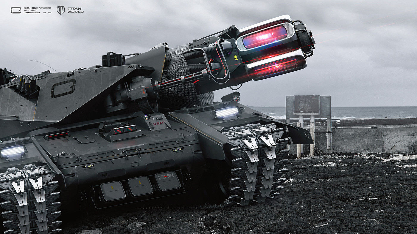 industrial design，conceptual design，arms，Tank，