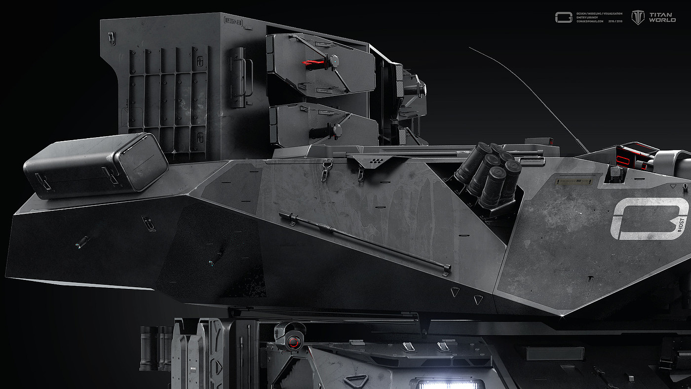 industrial design，conceptual design，arms，Tank，