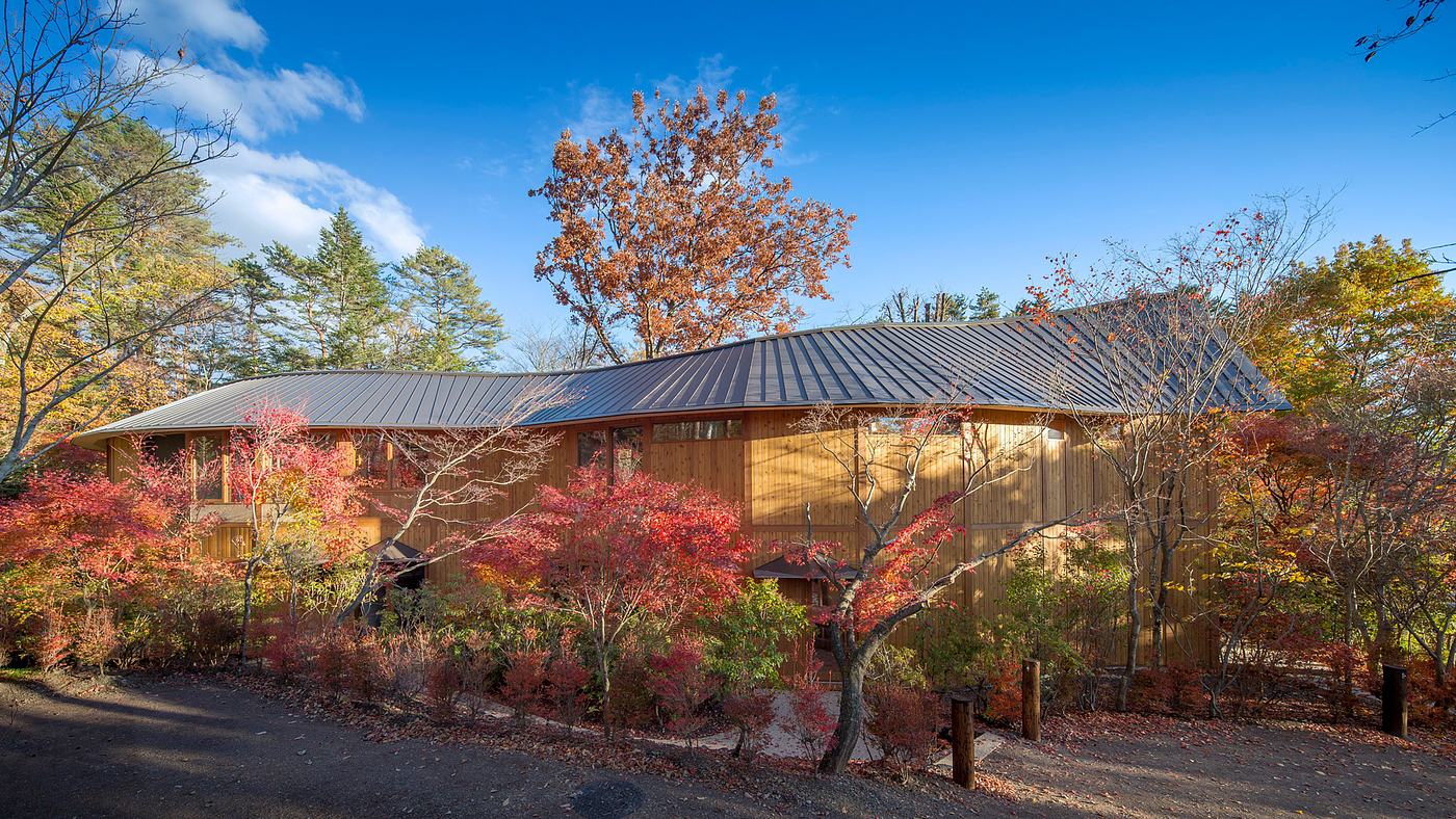 室内设计，建筑，度假村，Shigeru Ban，