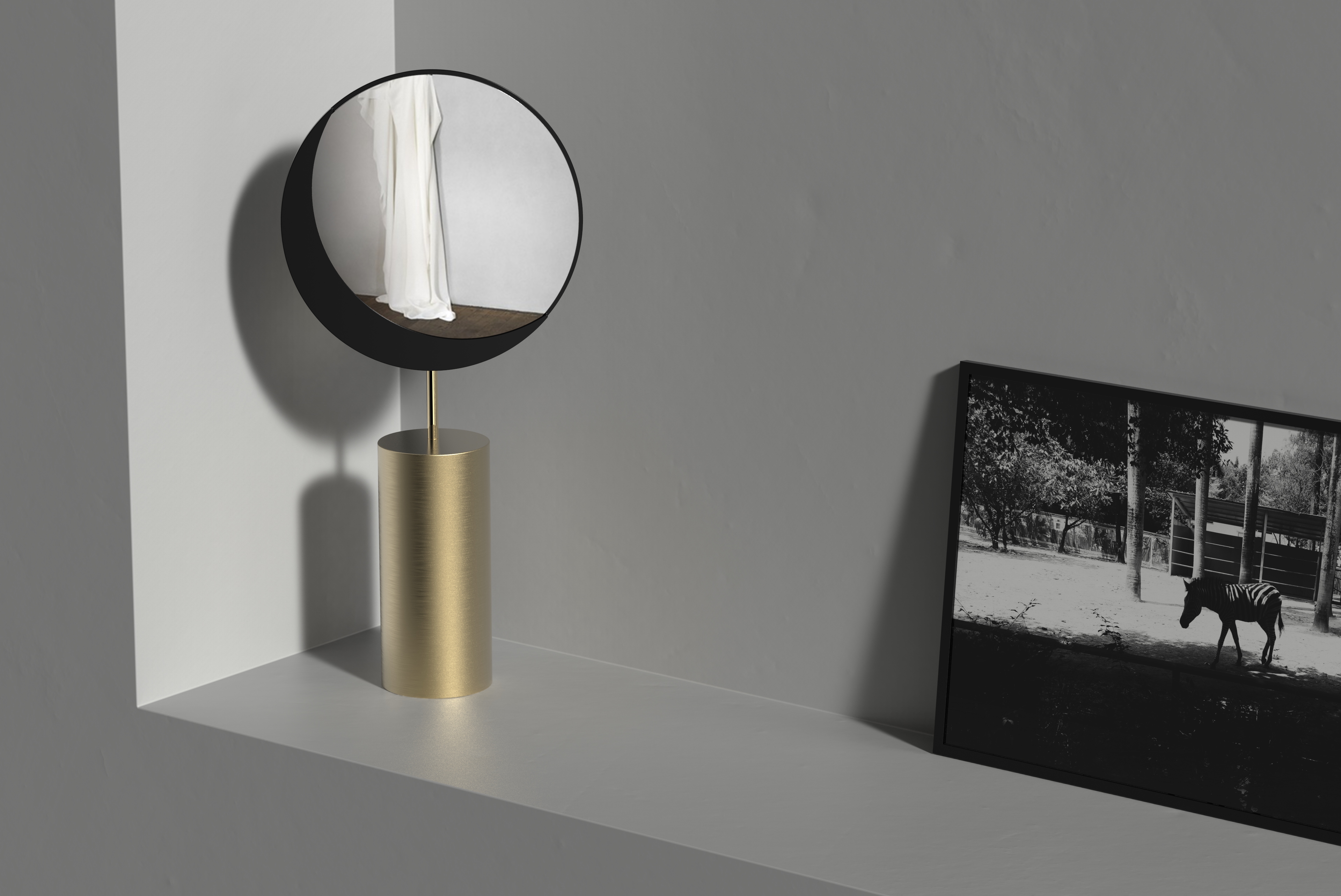 mirror，Home Furnishing，month，Minimalist，