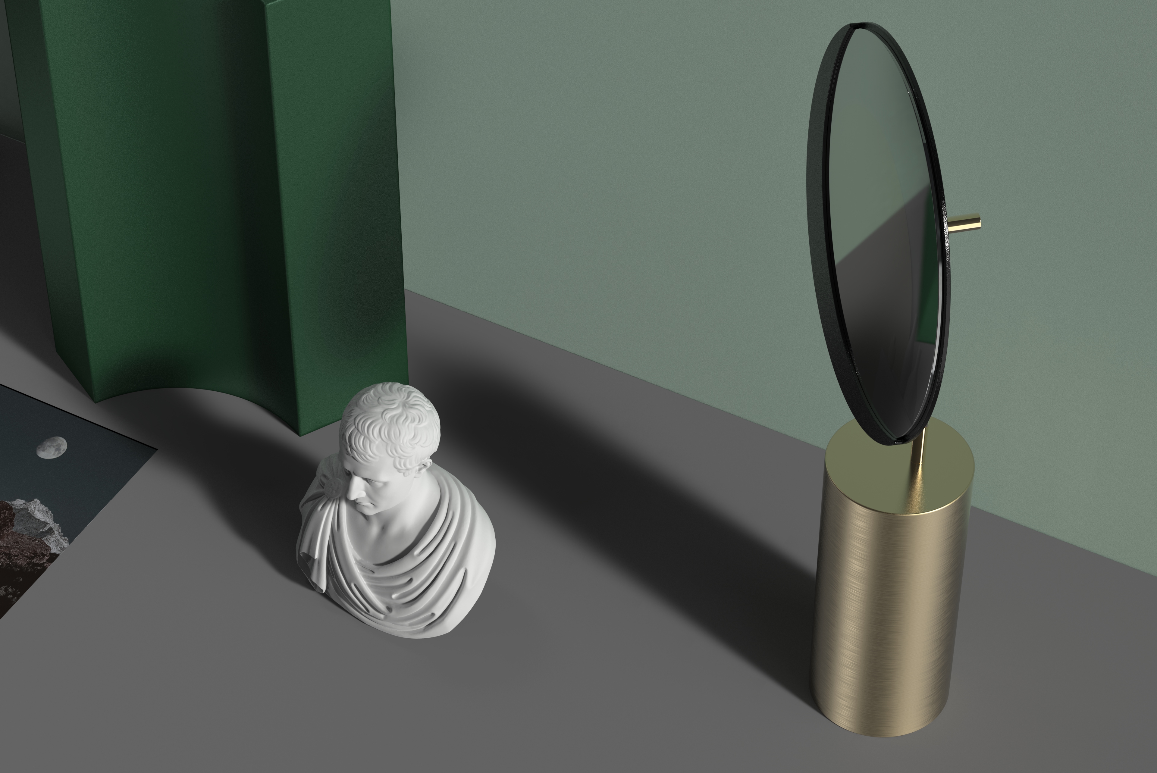 mirror，Home Furnishing，month，Minimalist，