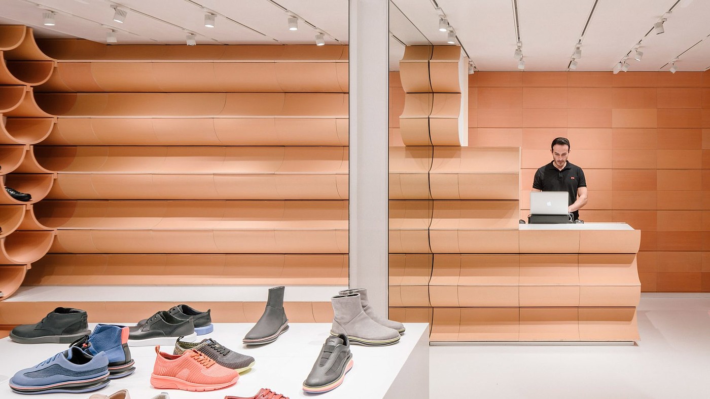 Camper，Shoe shop，Interior design，product design，