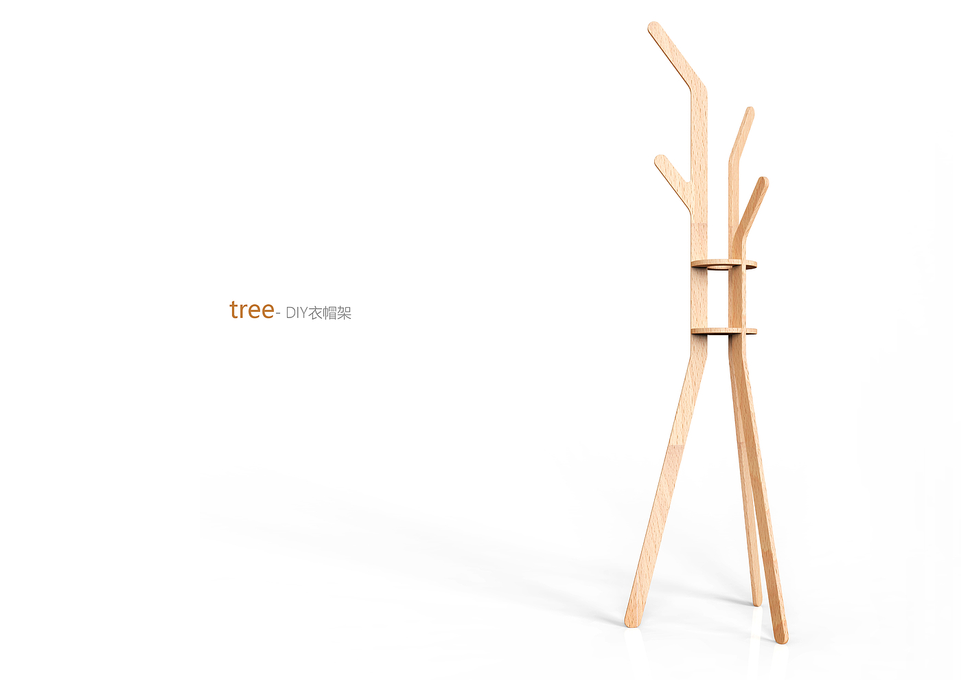 diy，Coat rack，