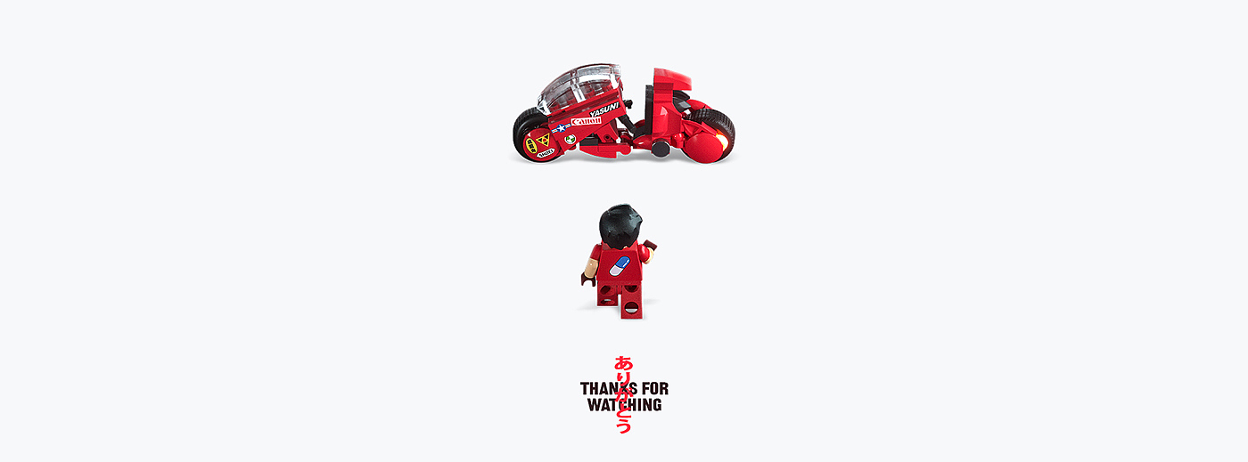 Lego，akira，Render，gules，David Gonzalez ，