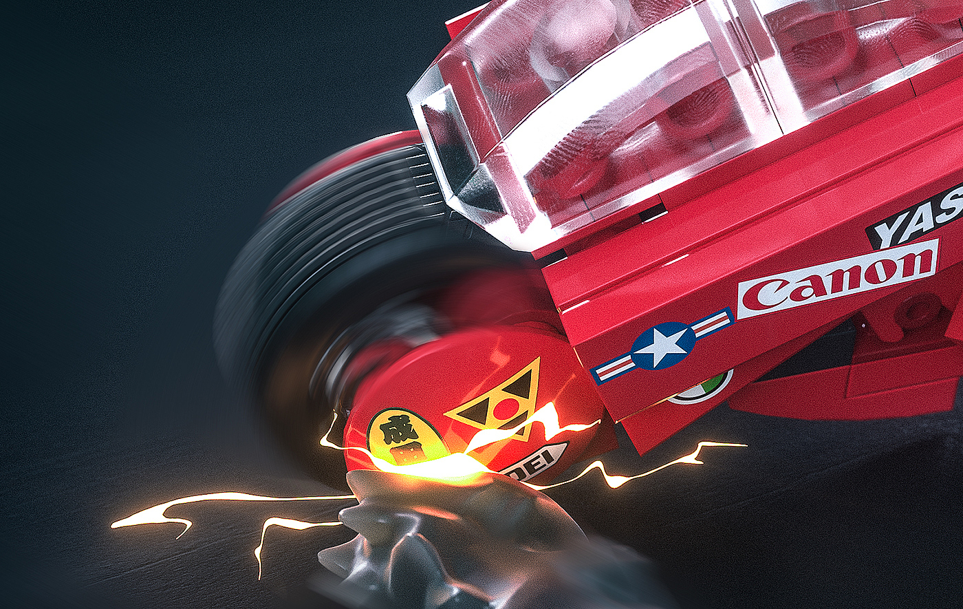 Lego，akira，Render，gules，David Gonzalez ，