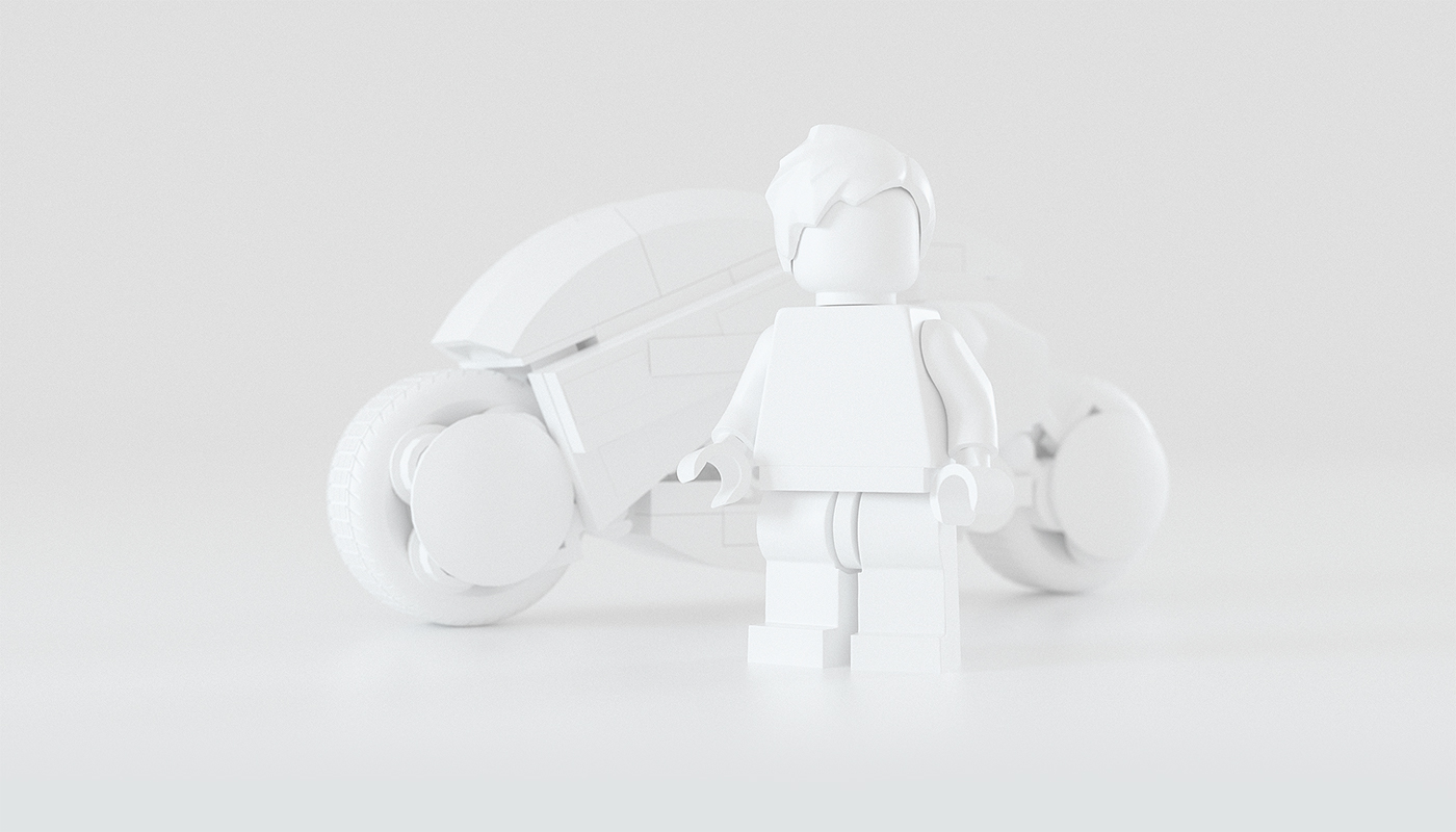 Lego，akira，Render，gules，David Gonzalez ，