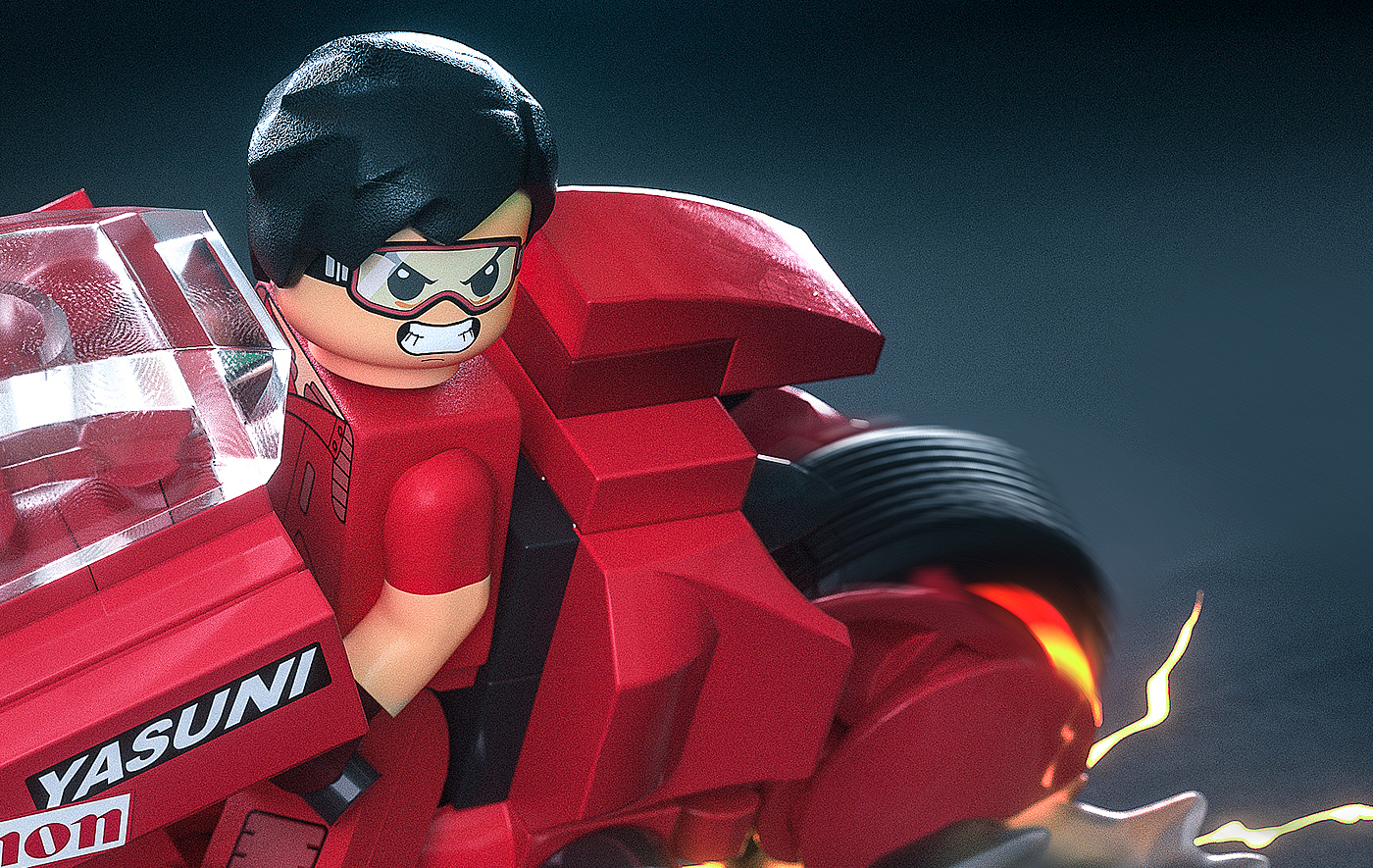 Lego，akira，Render，gules，David Gonzalez ，