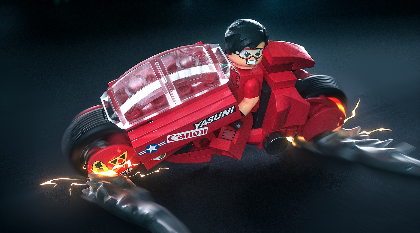 Lego，akira，Render，gules，David Gonzalez ，