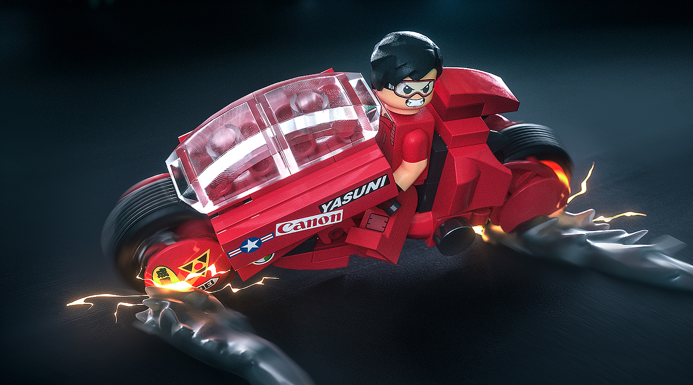 Lego，akira，Render，gules，David Gonzalez ，