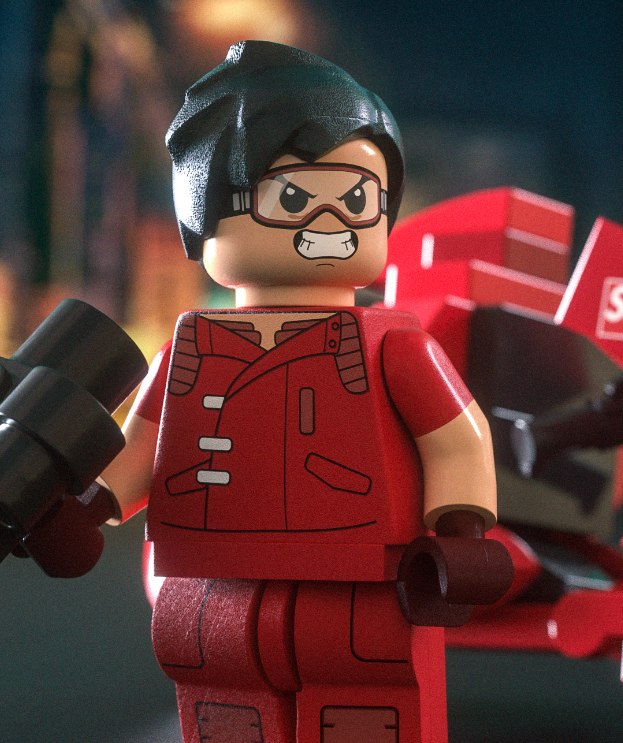 Lego，akira，Render，gules，David Gonzalez ，