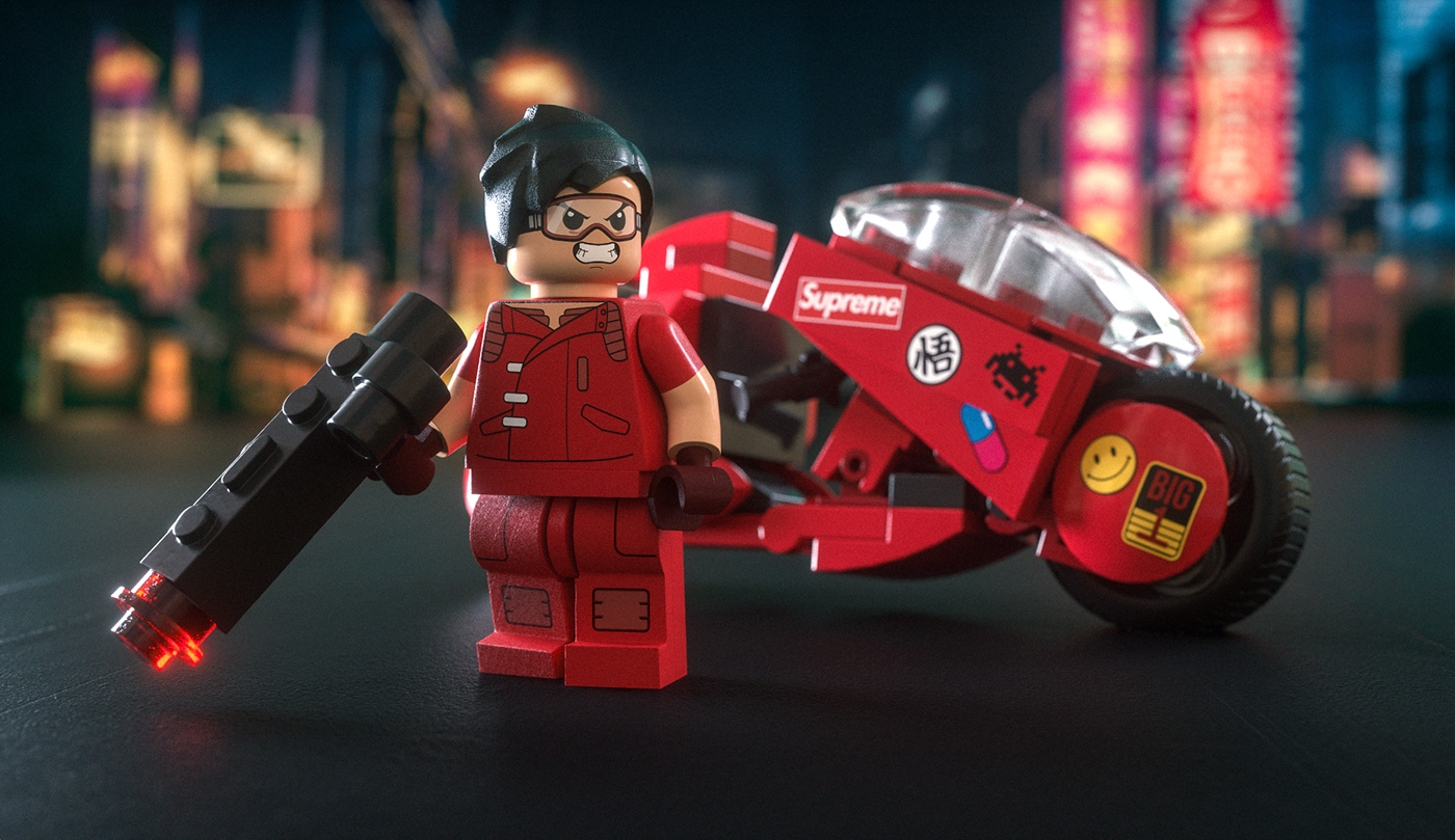 Lego，akira，Render，gules，David Gonzalez ，
