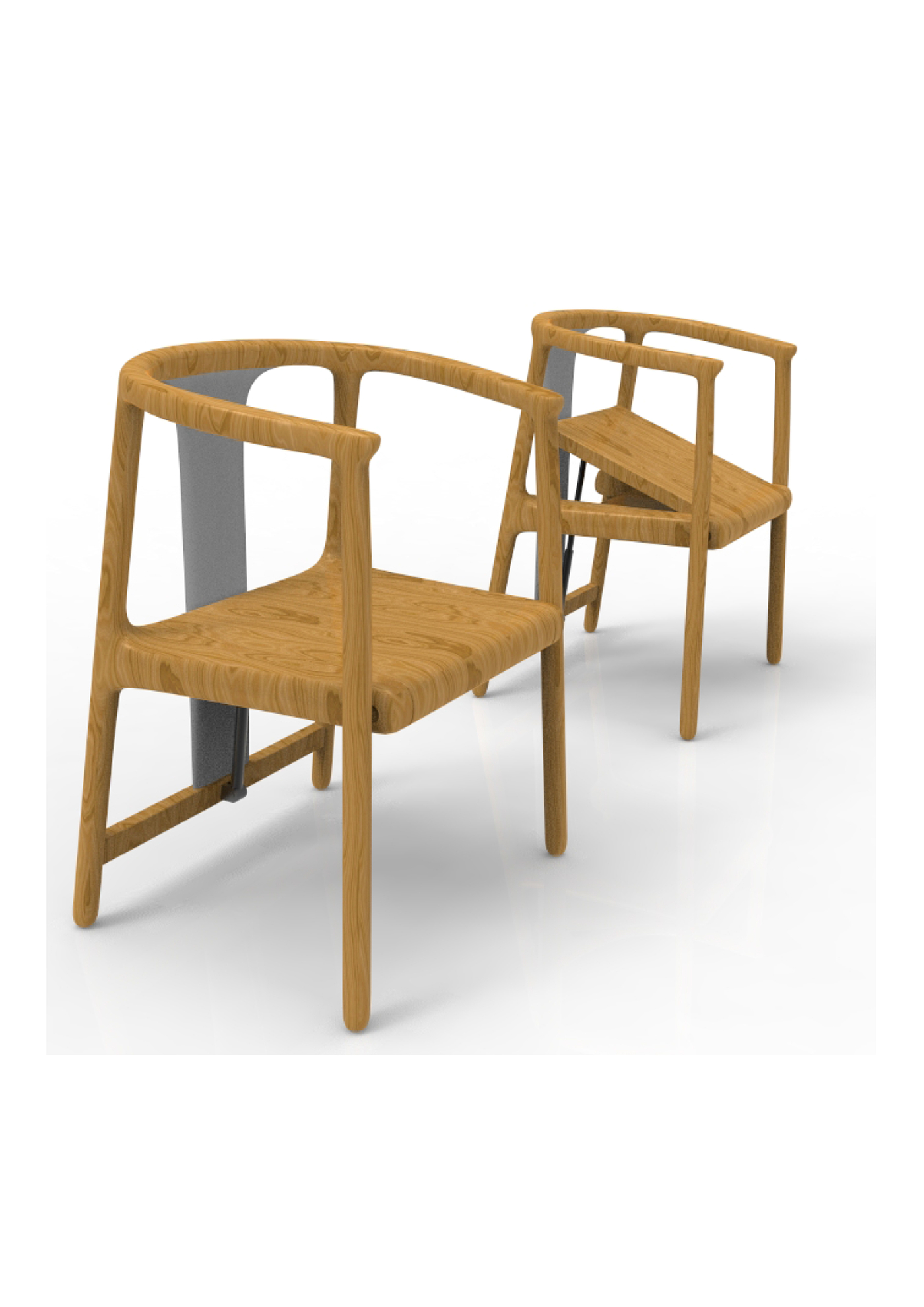 Design of assistant rising seat for the elderly，