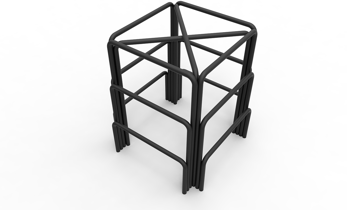 Handicraft stool，