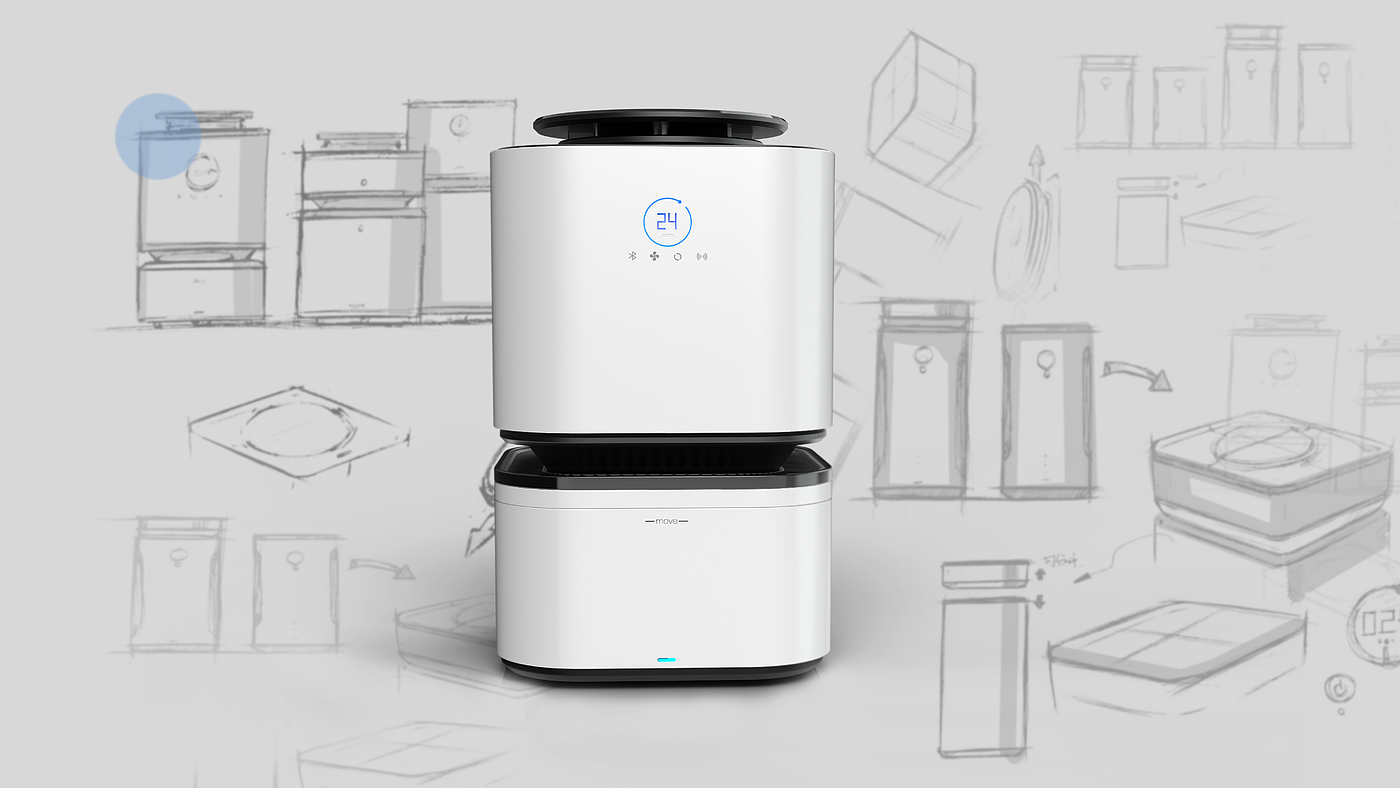 air cleaner，product design，Household appliances，