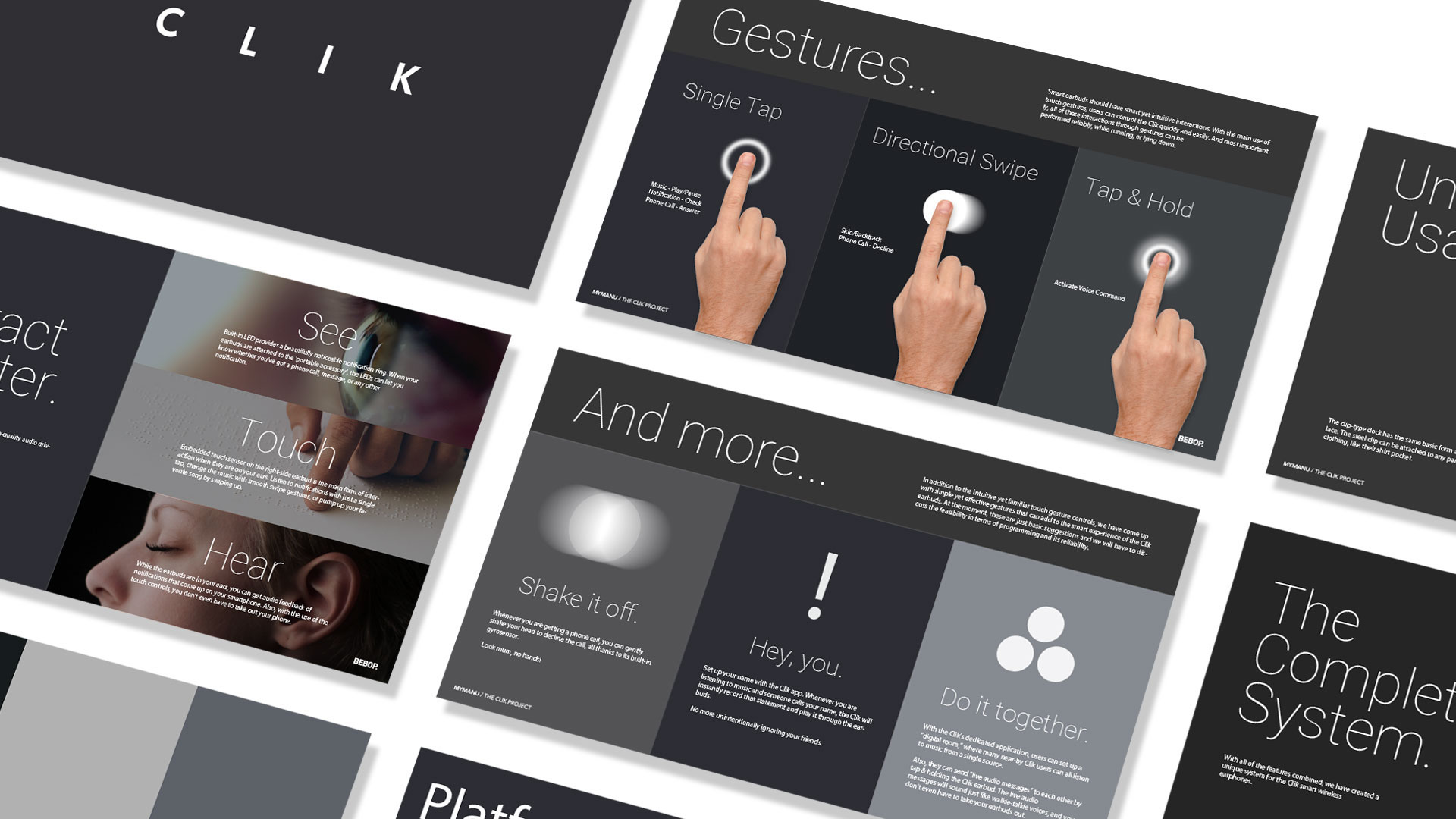 Speech translation，Wireless headset，CLIK，