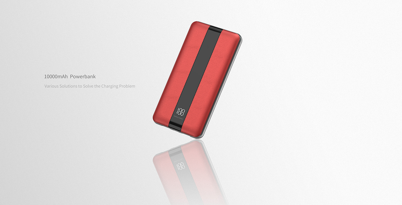 5000mAh dermatoglyphic mobile power supply，
