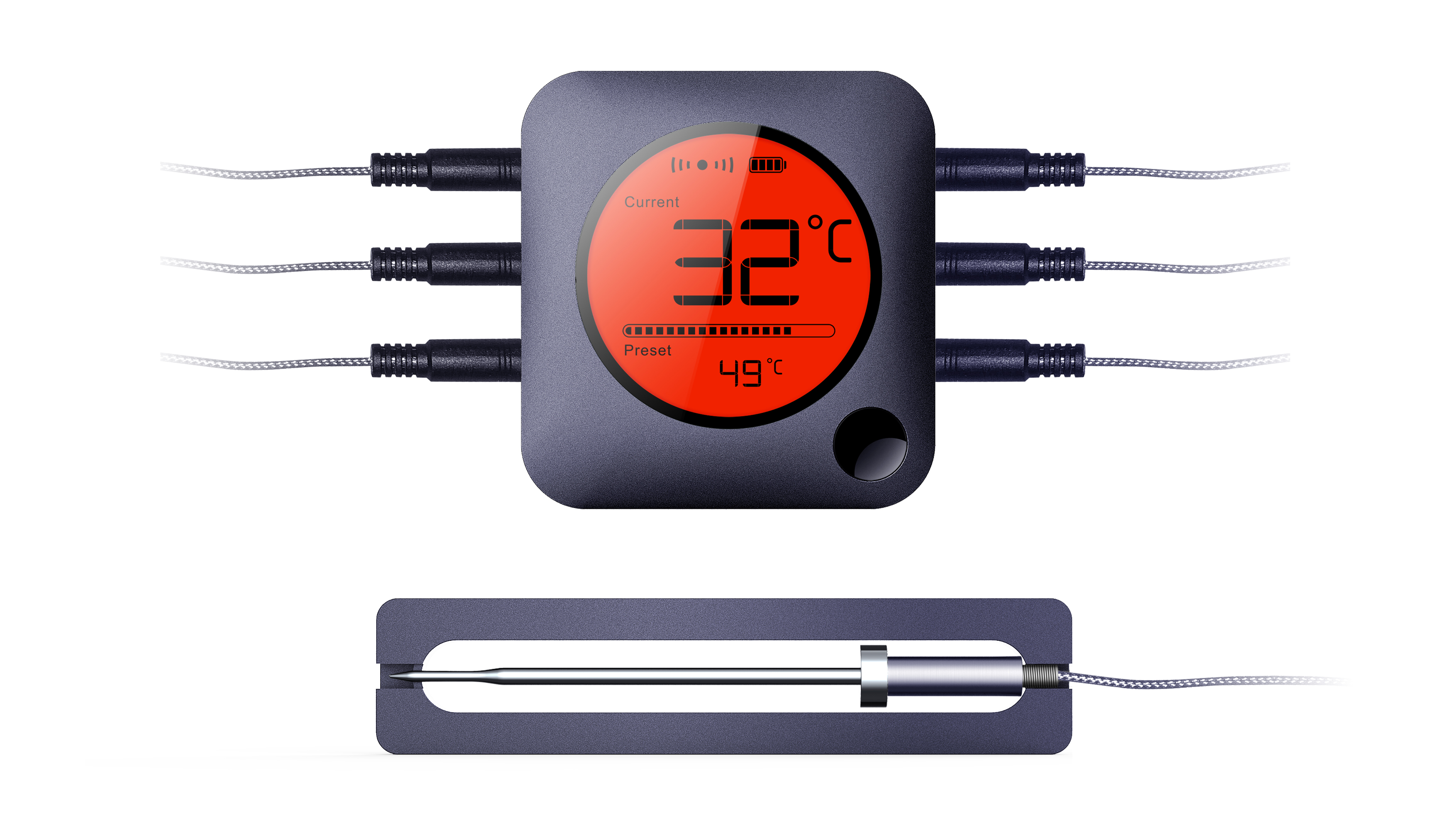 barbecue，thermometer，Red dot award，reddot，