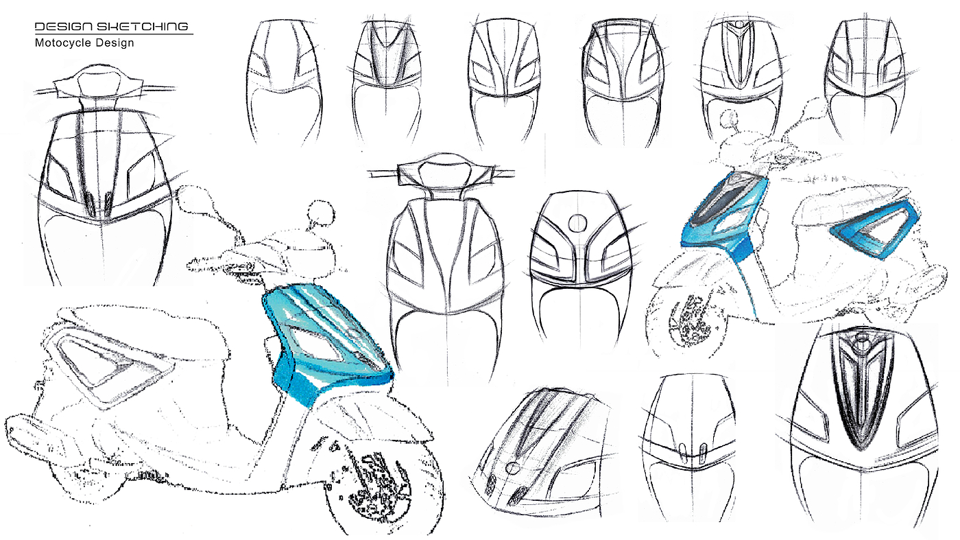 Modeling modification based on Yamaha motorcycle，