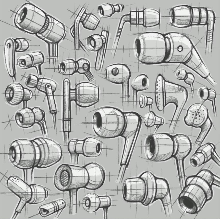 Marius Kindler，industrial design，Hand drawn，
