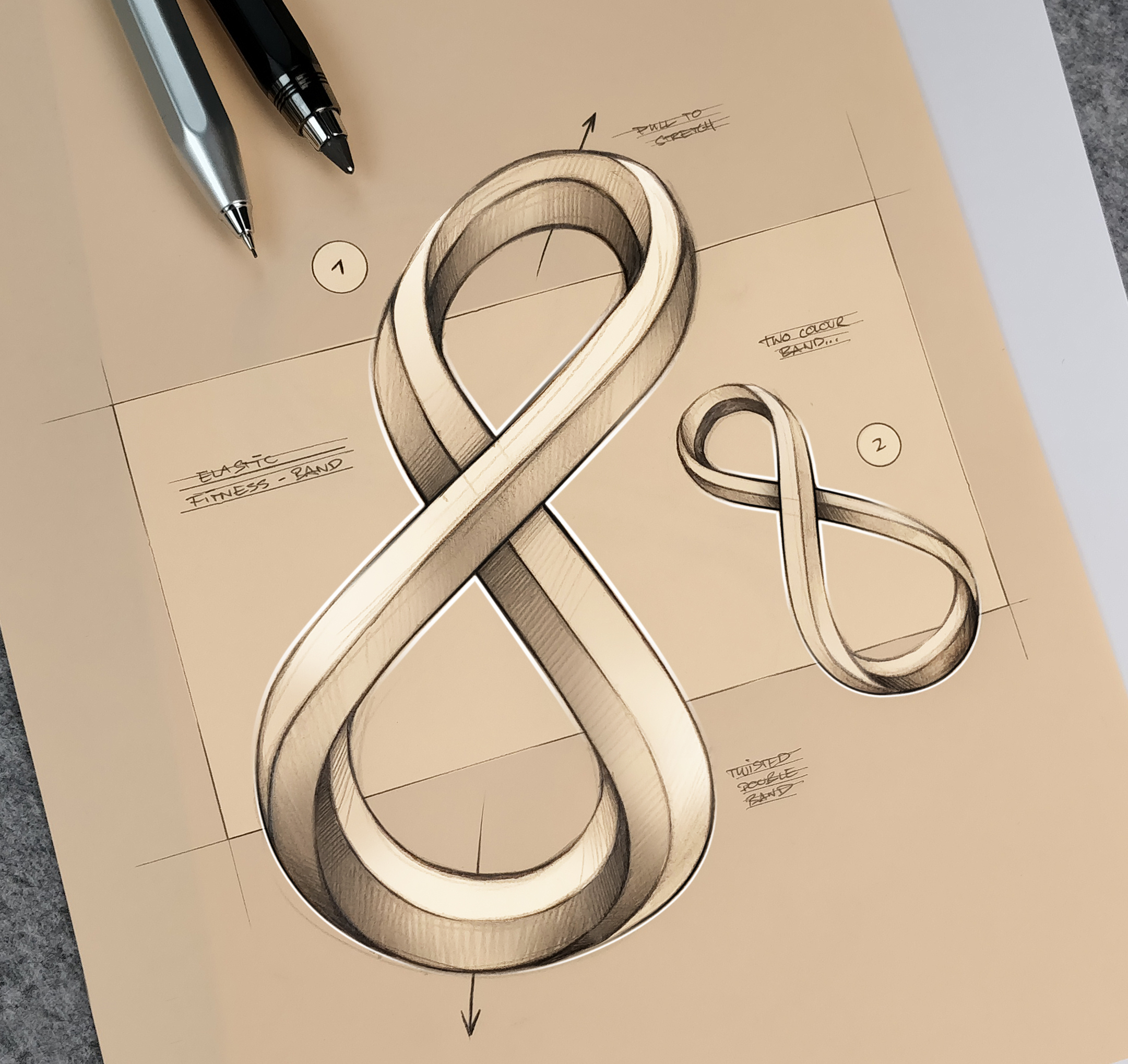 Marius Kindler，industrial design，Hand drawn，