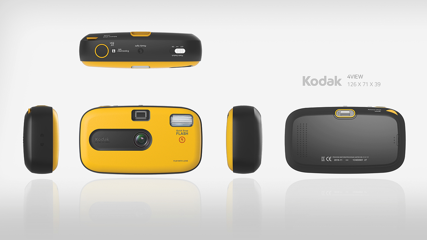 camera，Redesign，Kodak，