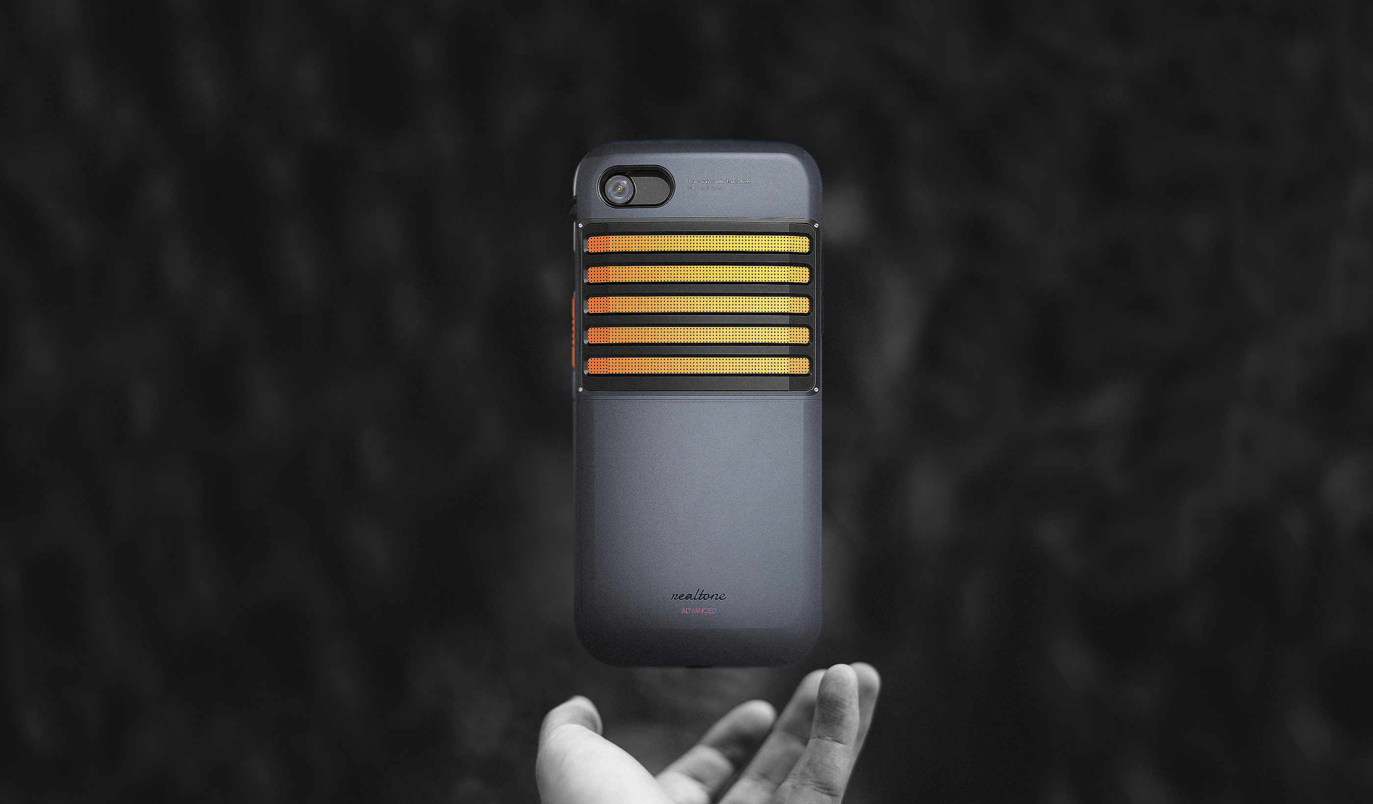 walkie-talkie，Mobile phone shell，field，