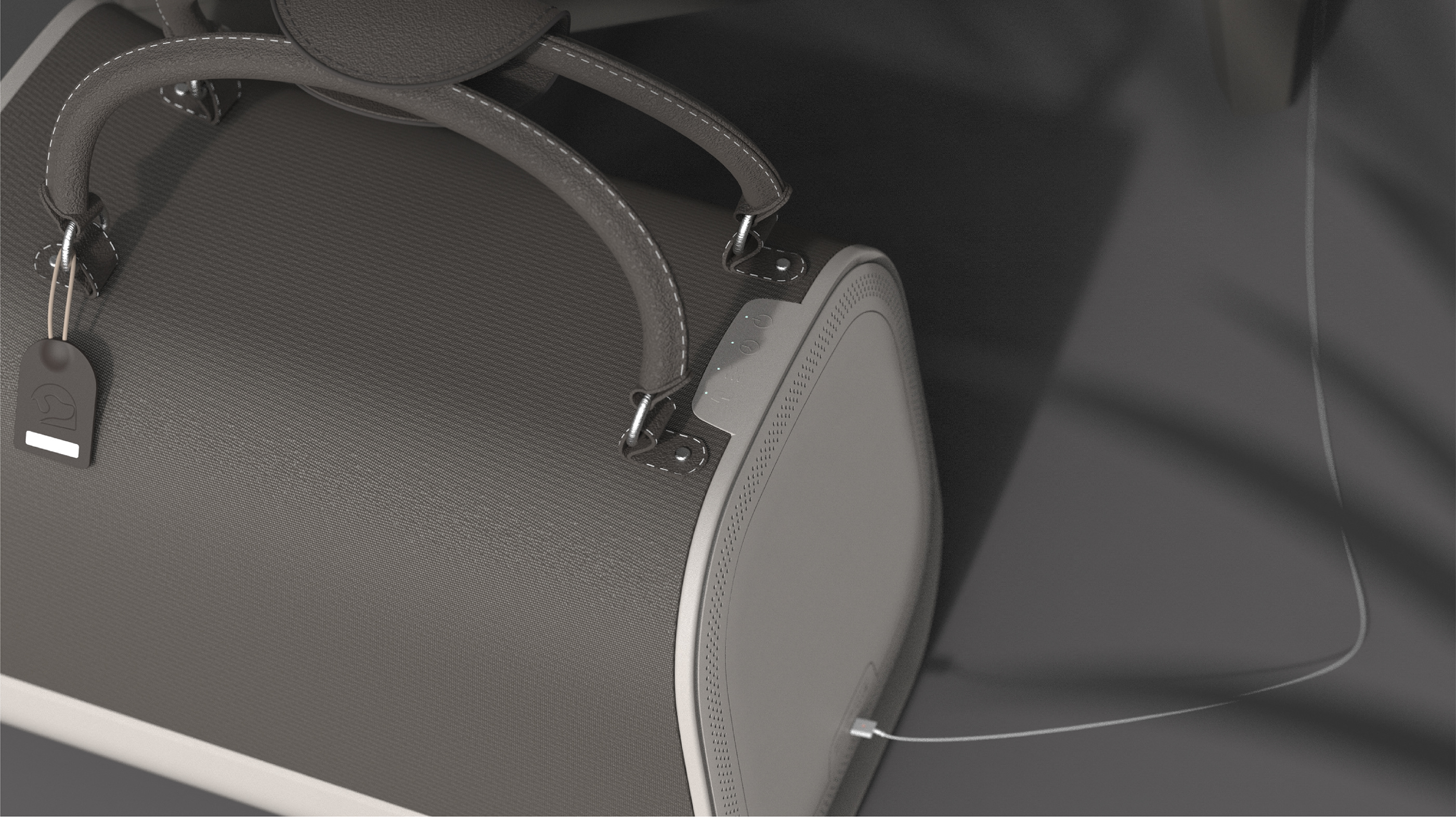 Satchel，Dog，travel，