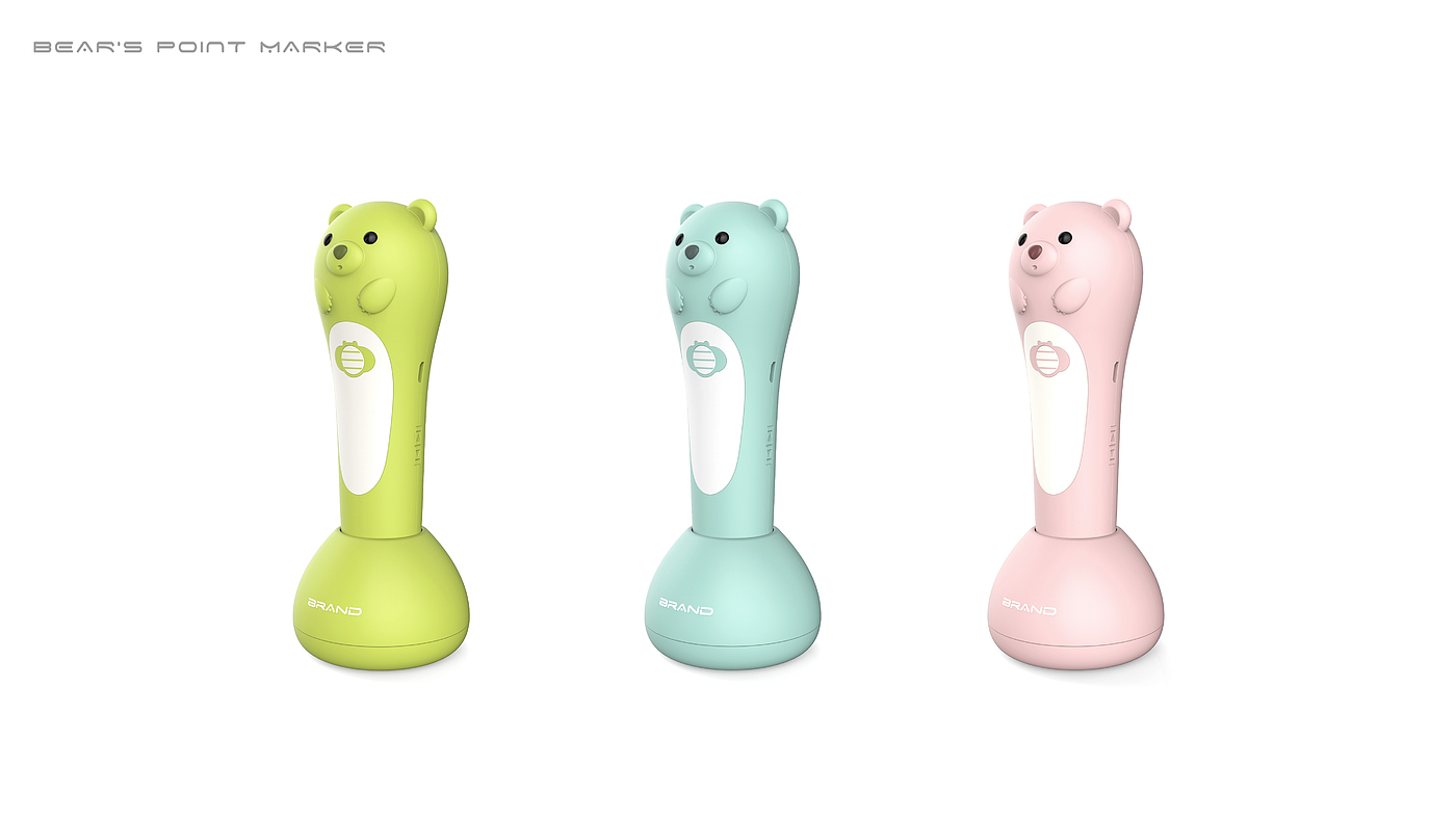 Children's products，Point reading pen design，industrial design，