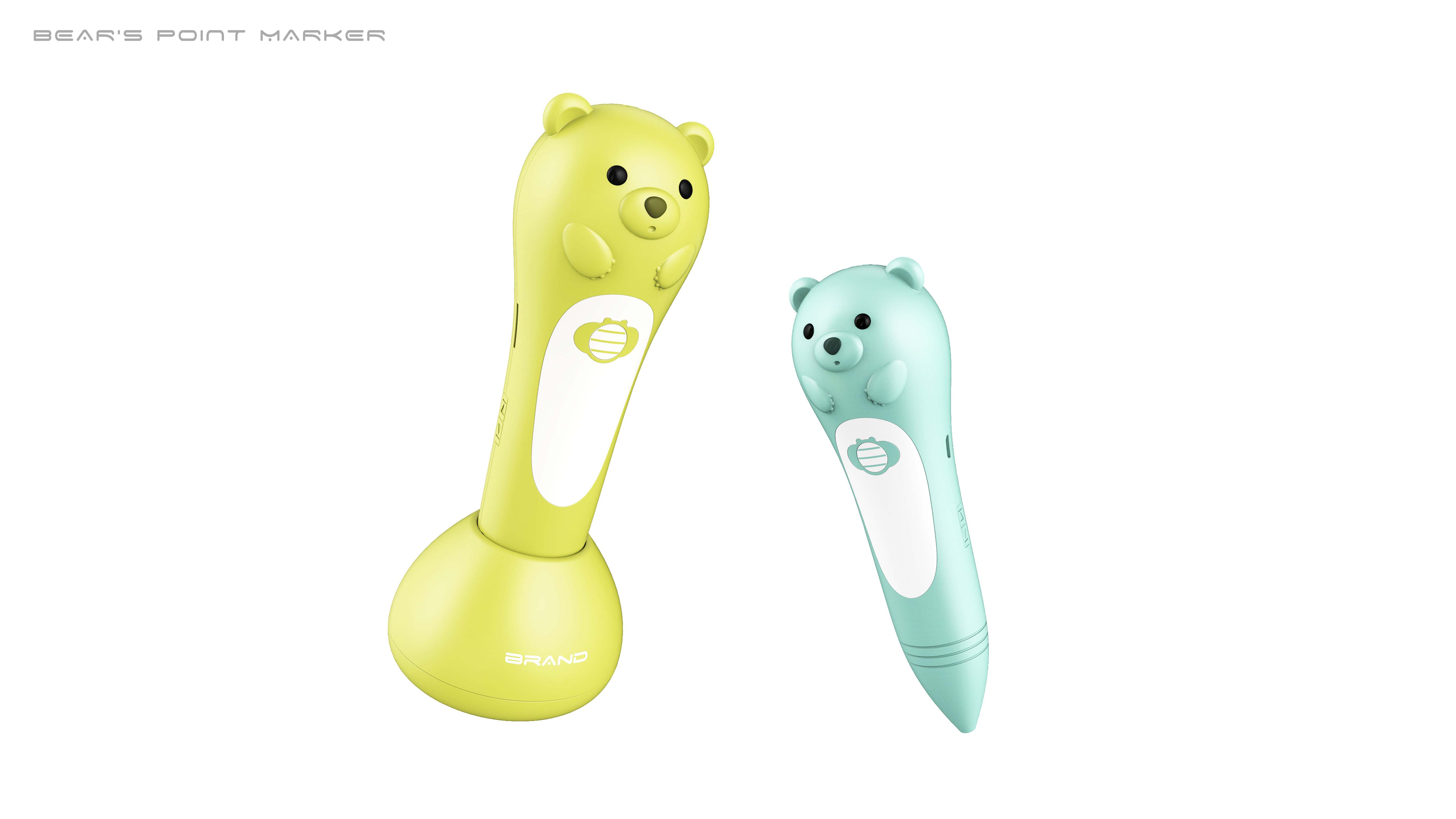 Children's products，Point reading pen design，industrial design，