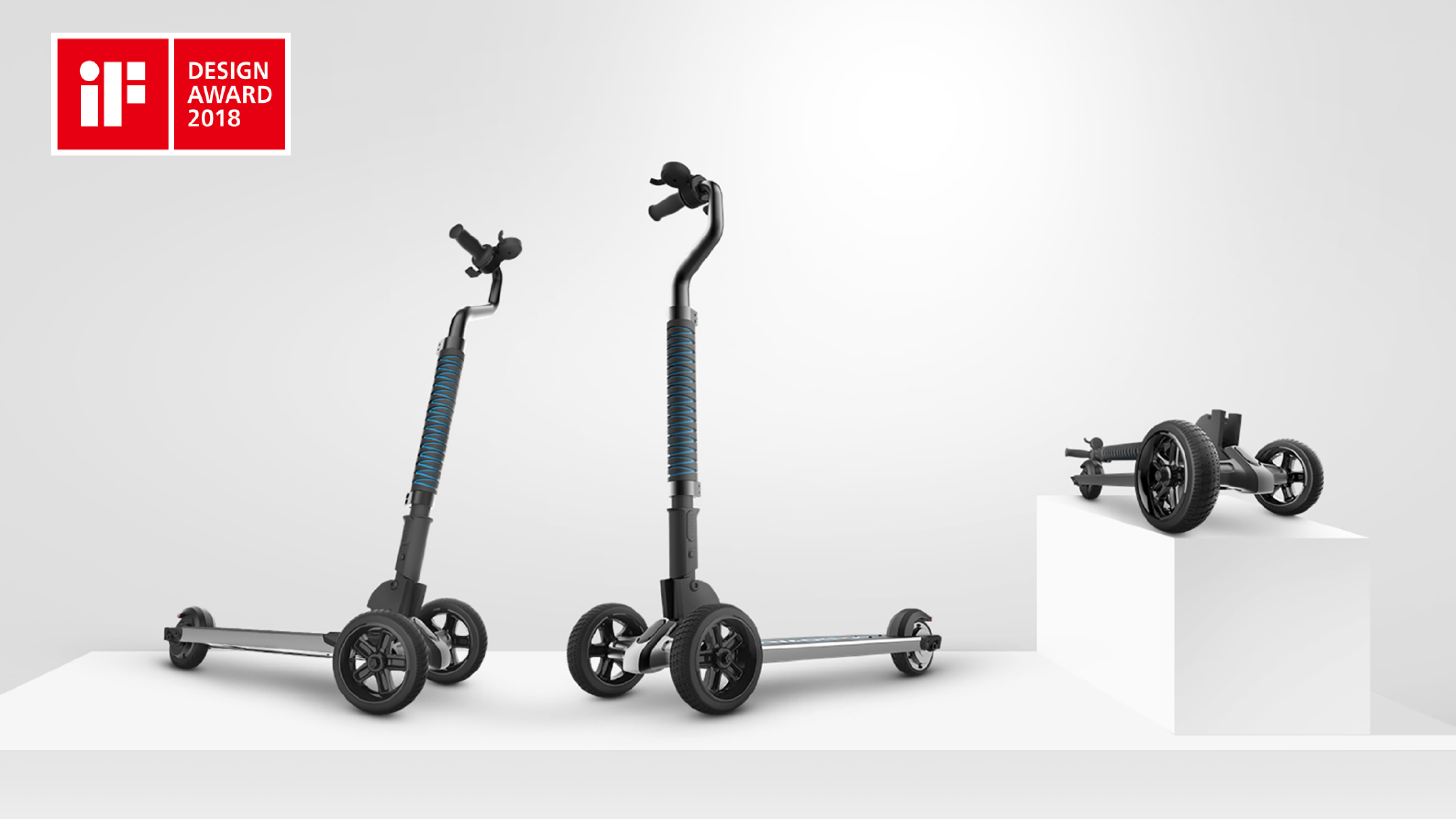 industrial design，id，Electric scooter，