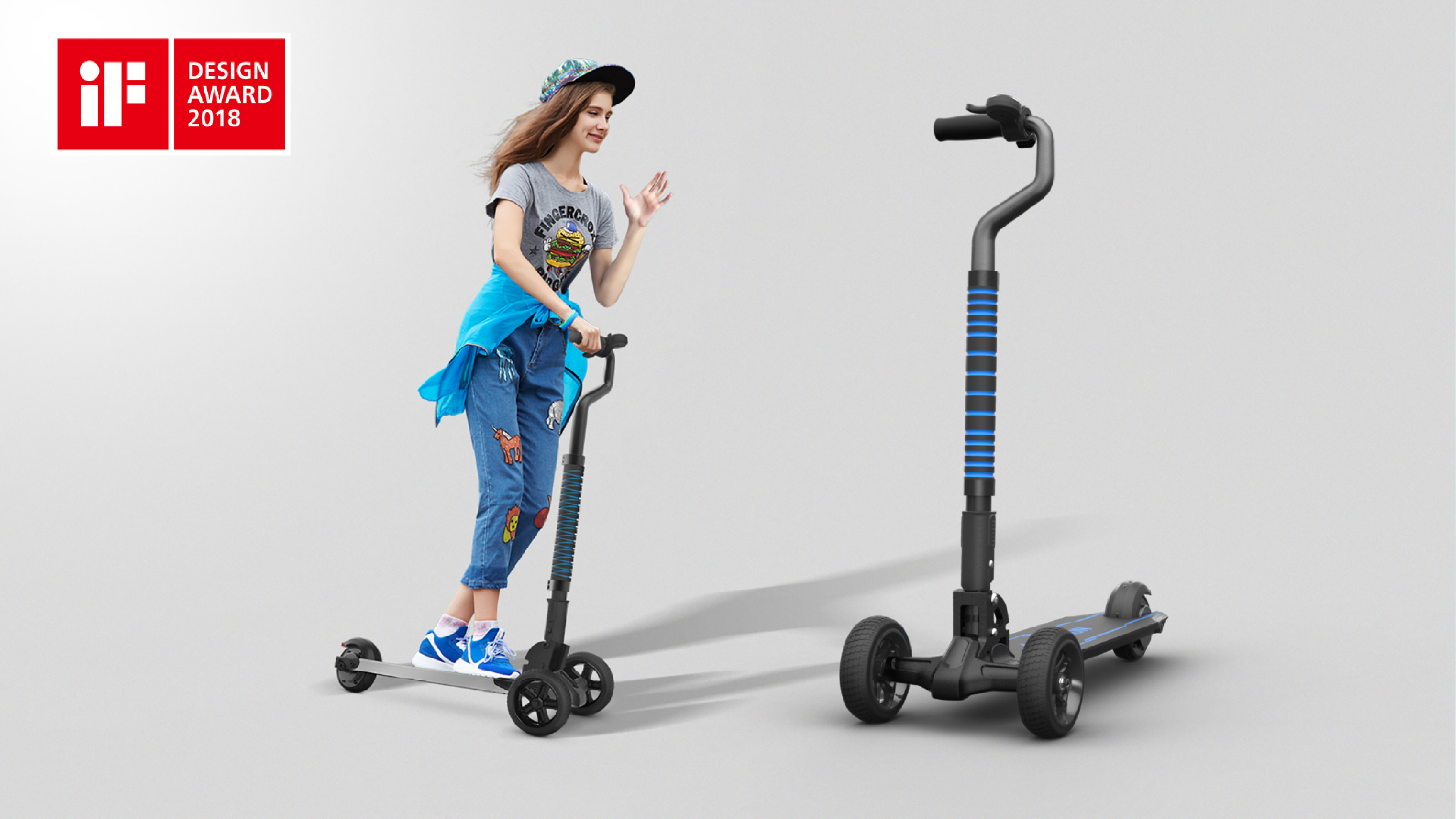 industrial design，id，Electric scooter，