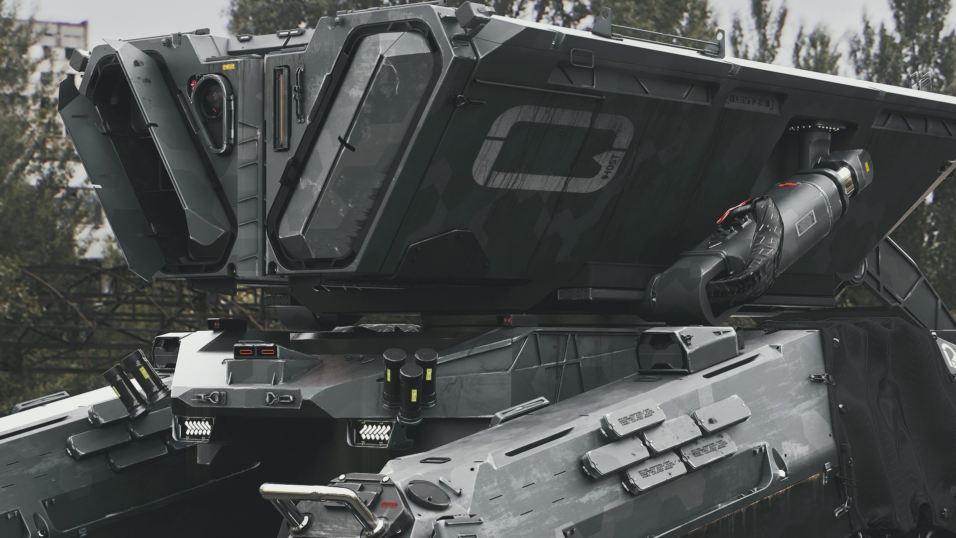 SKY SHIELD，Air defense system，product design，industrial design，