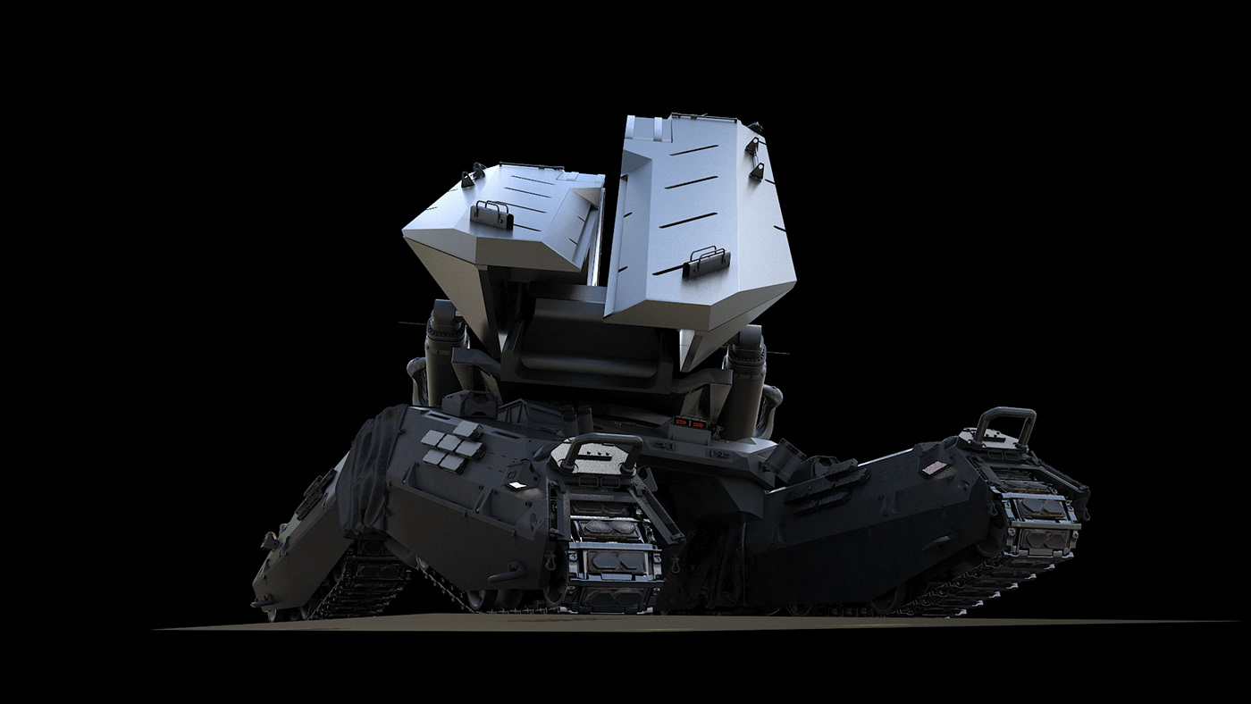 SKY SHIELD，Air defense system，product design，industrial design，