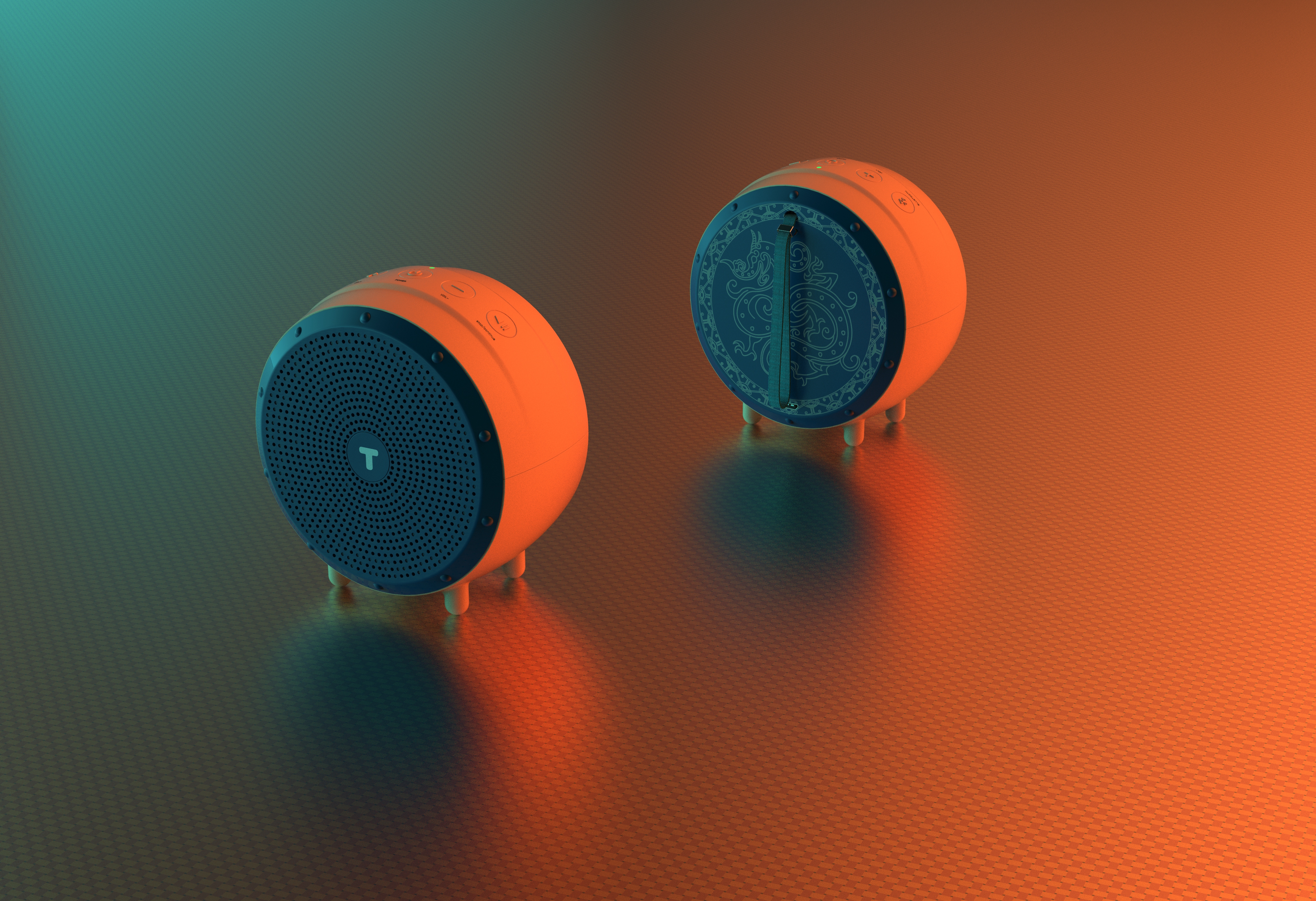 Bluetooth speaker, portable，