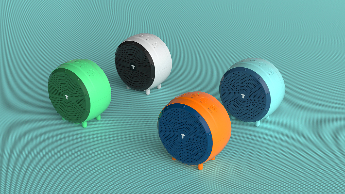 Bluetooth speaker, portable，