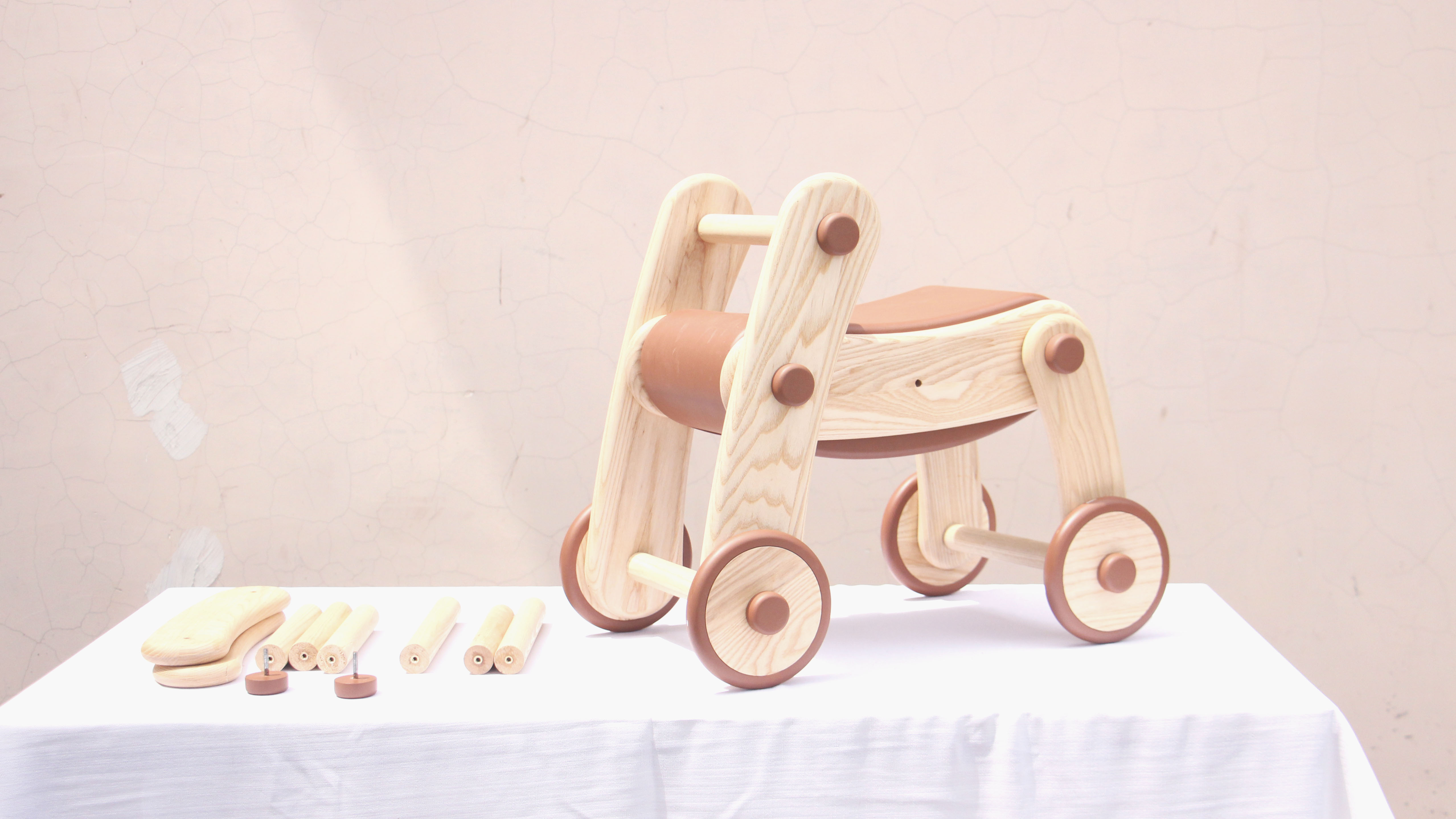 Industrial design, product modeling design, children's car，