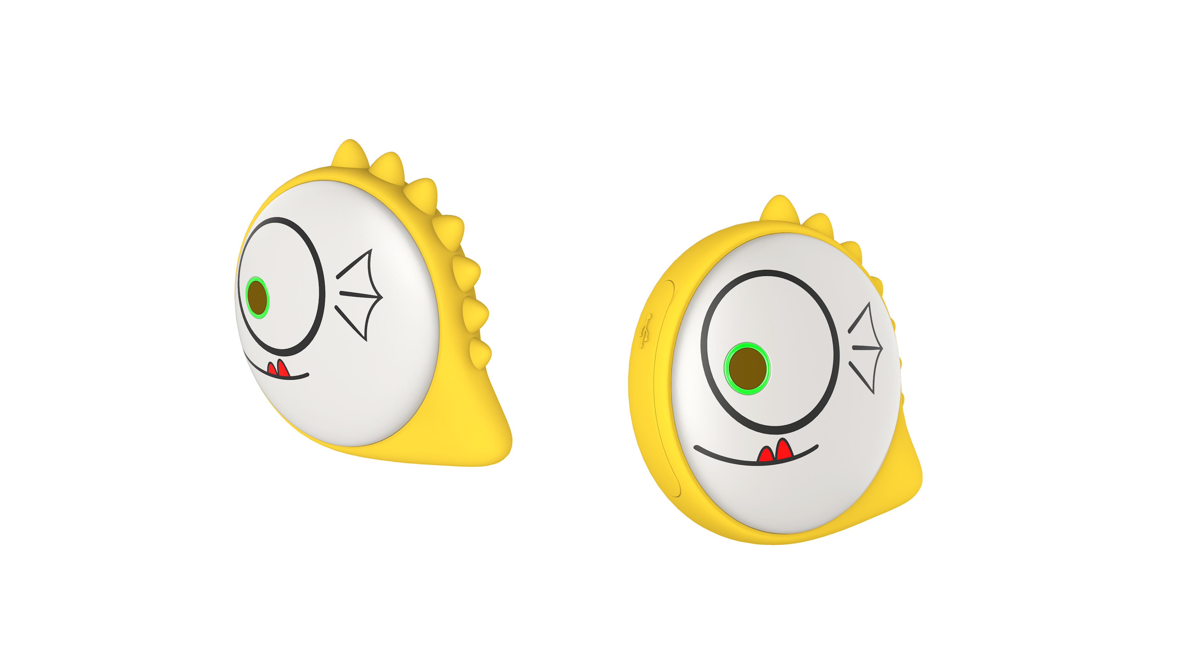 Little dinosaur, cute, mobile power，