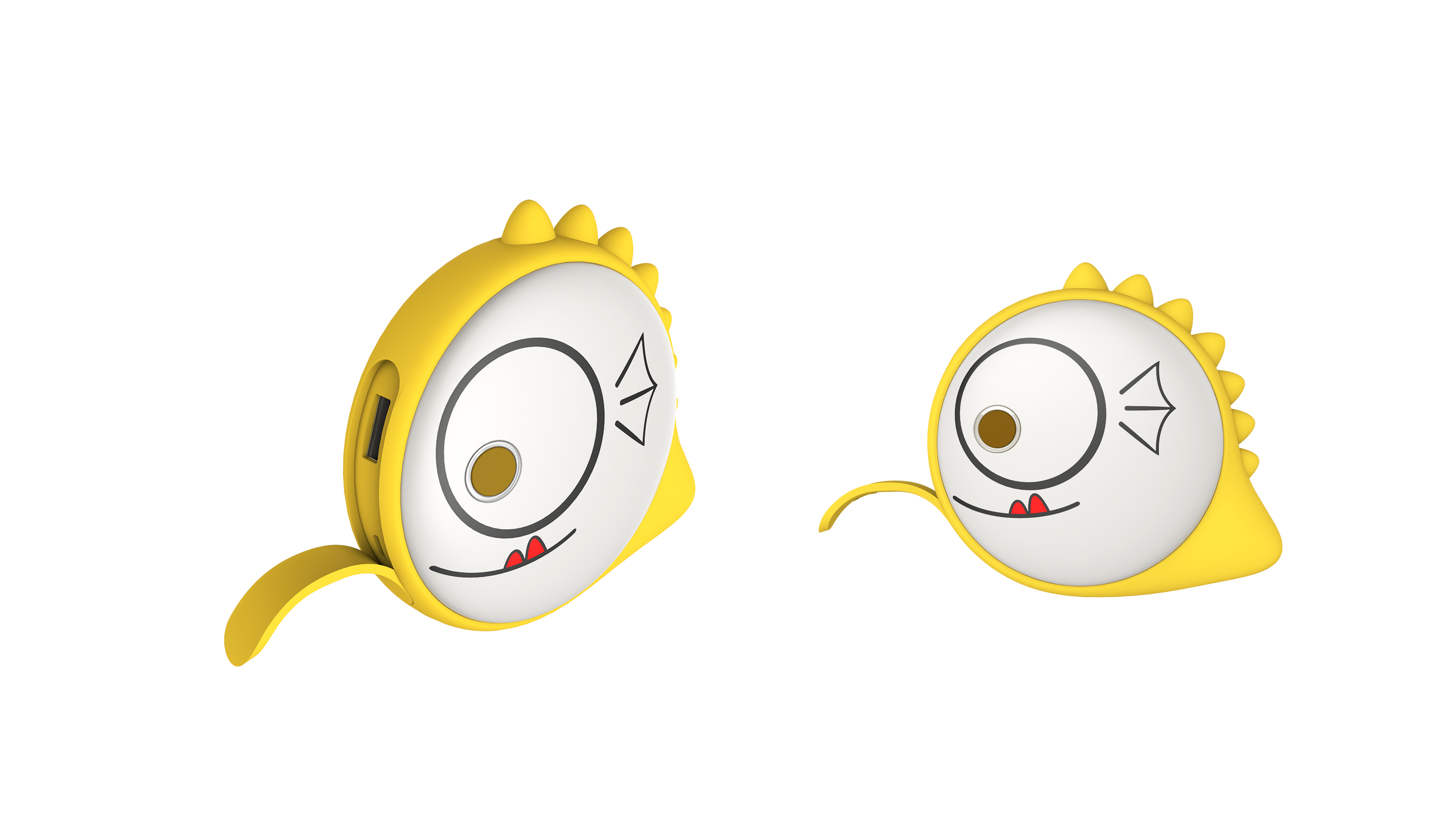 Little dinosaur, cute, mobile power，