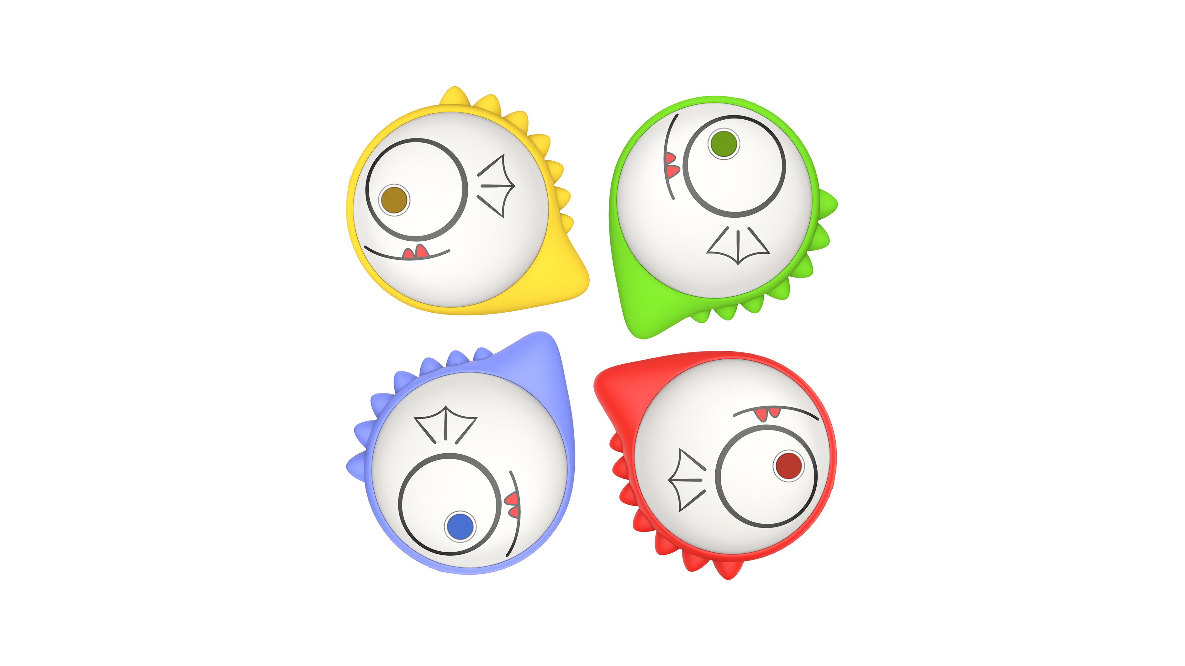 Little dinosaur, cute, mobile power，