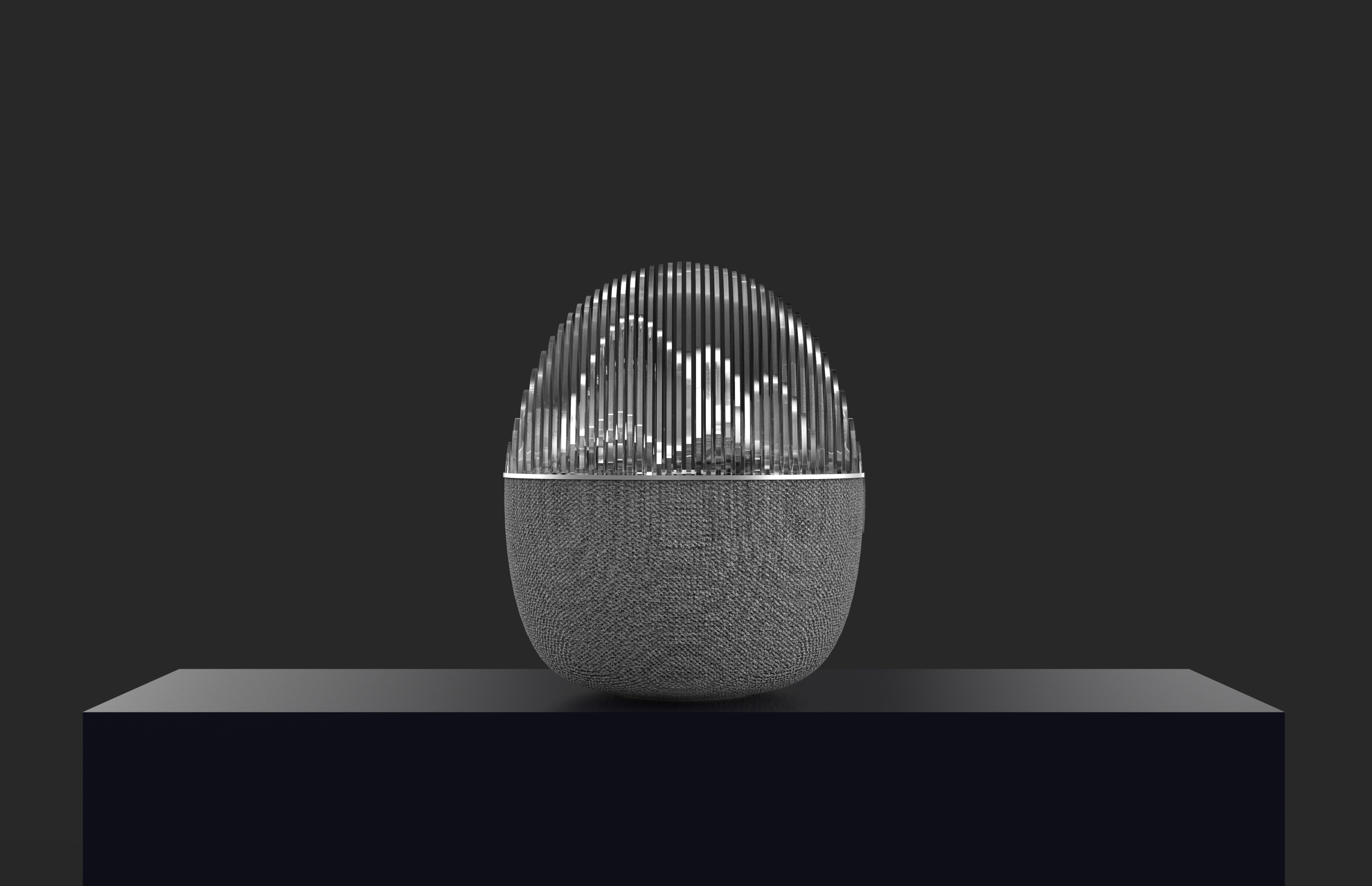 Positive and negative form，loudspeaker box，