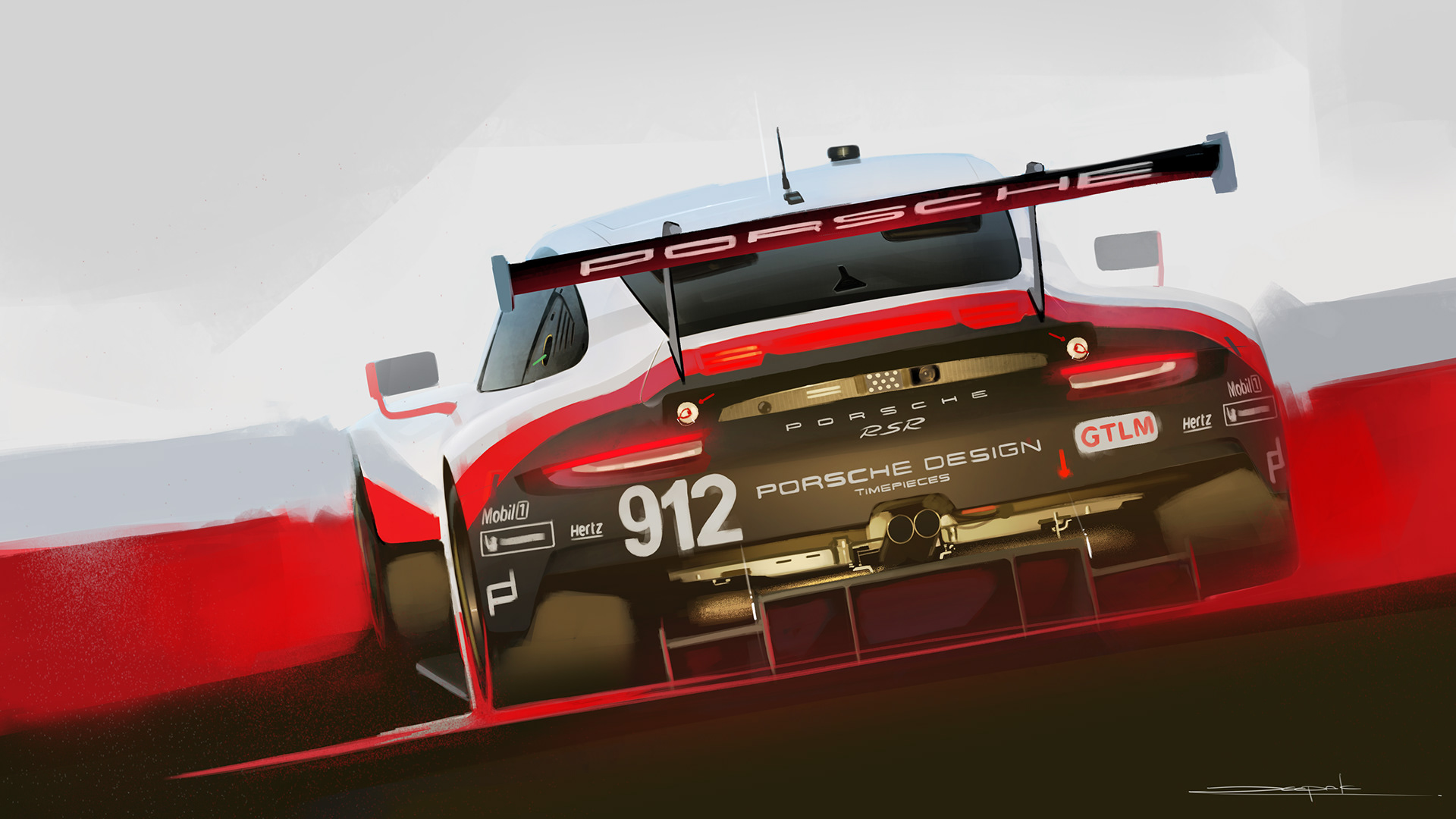 Hand drawn，automobile，